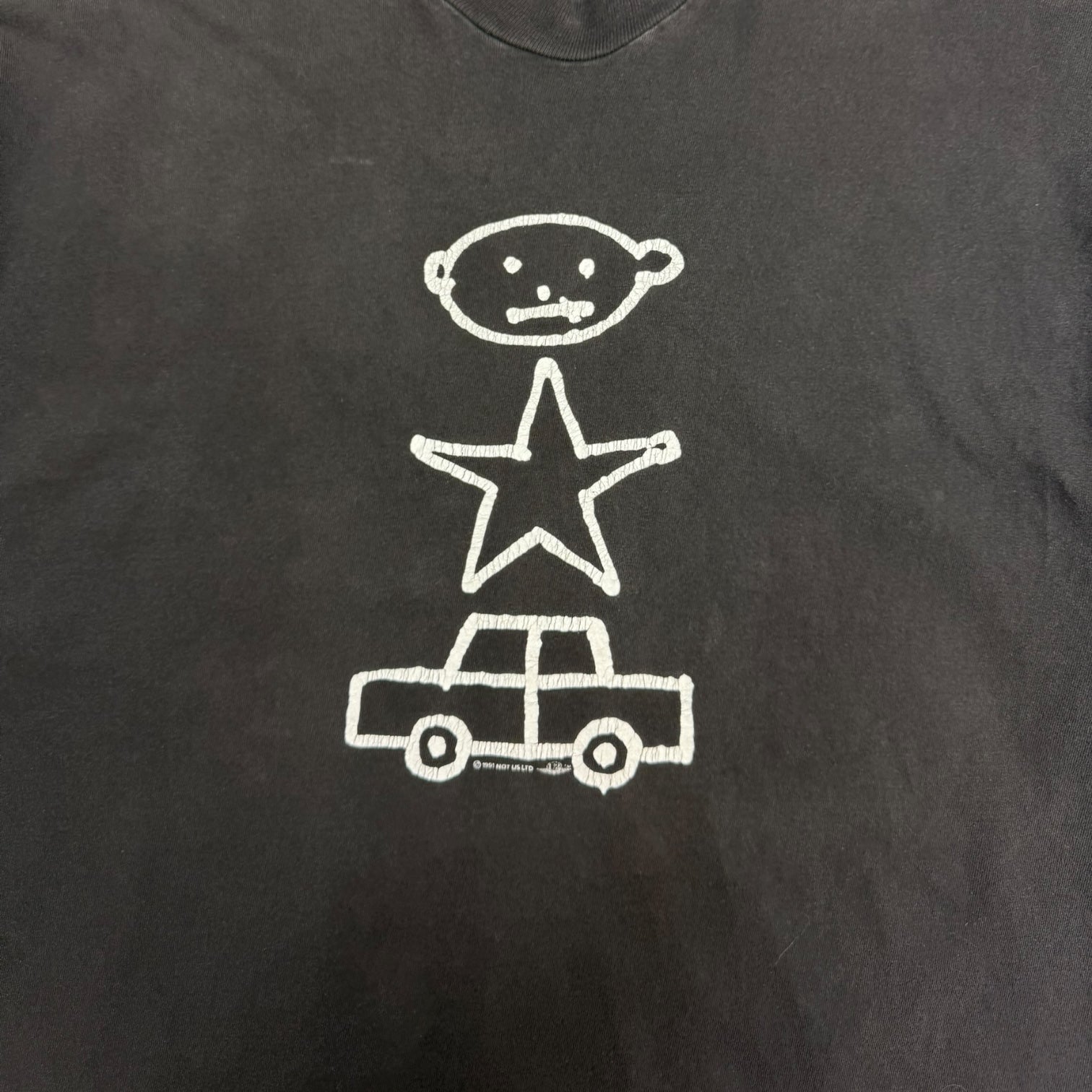 Vintage U2 Zoo TV Tour Tee Black