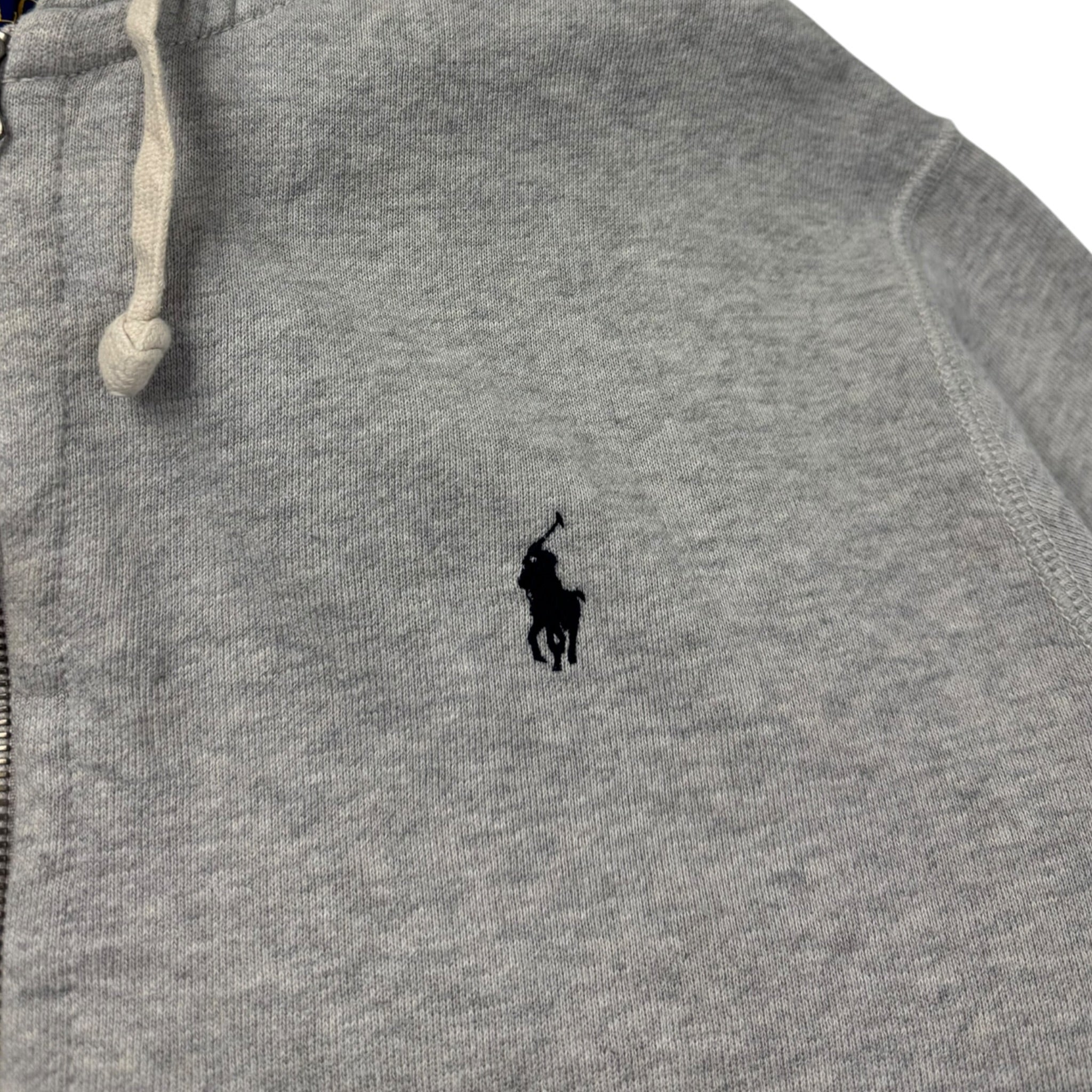 Polo Ralph Lauren Zip Up Hoodie Grey