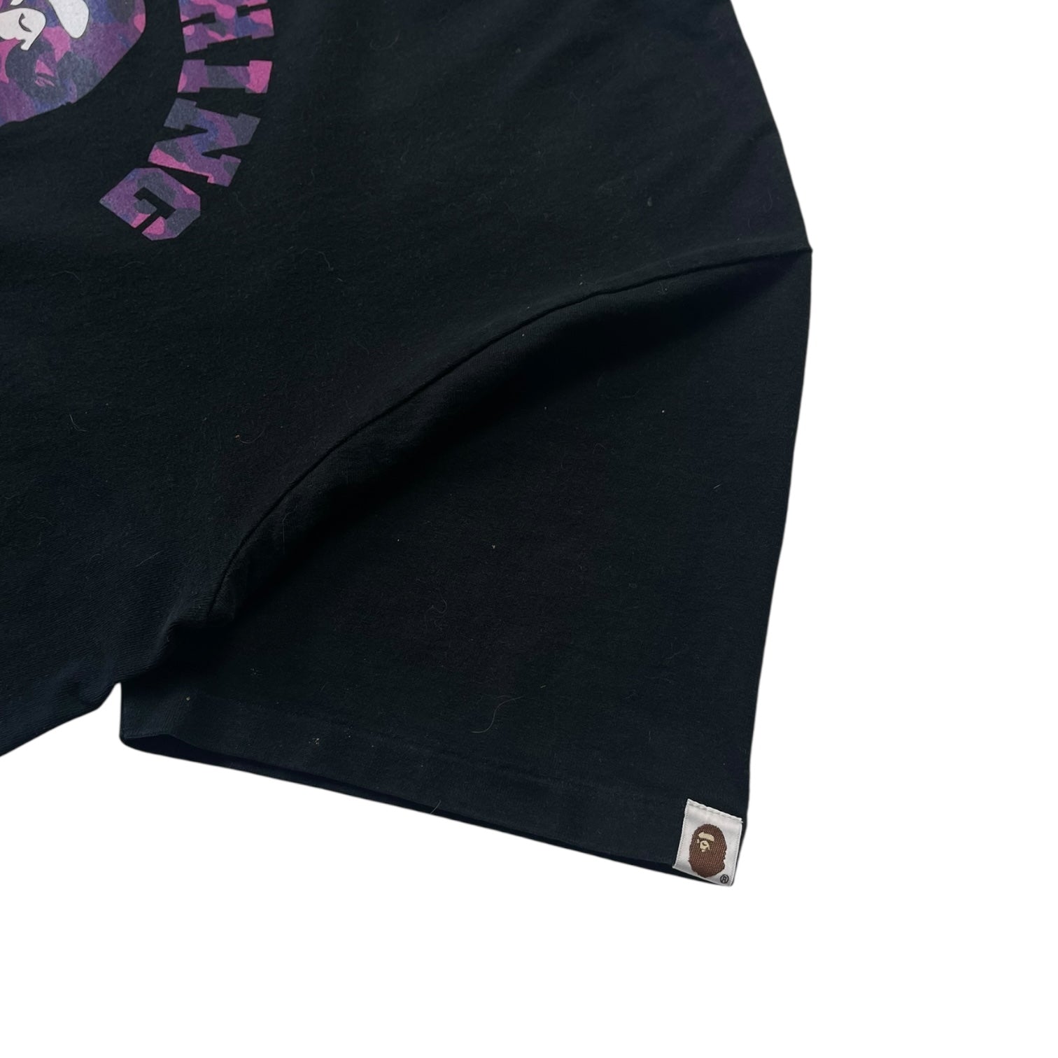 Bape Camo College T-Shirt Black