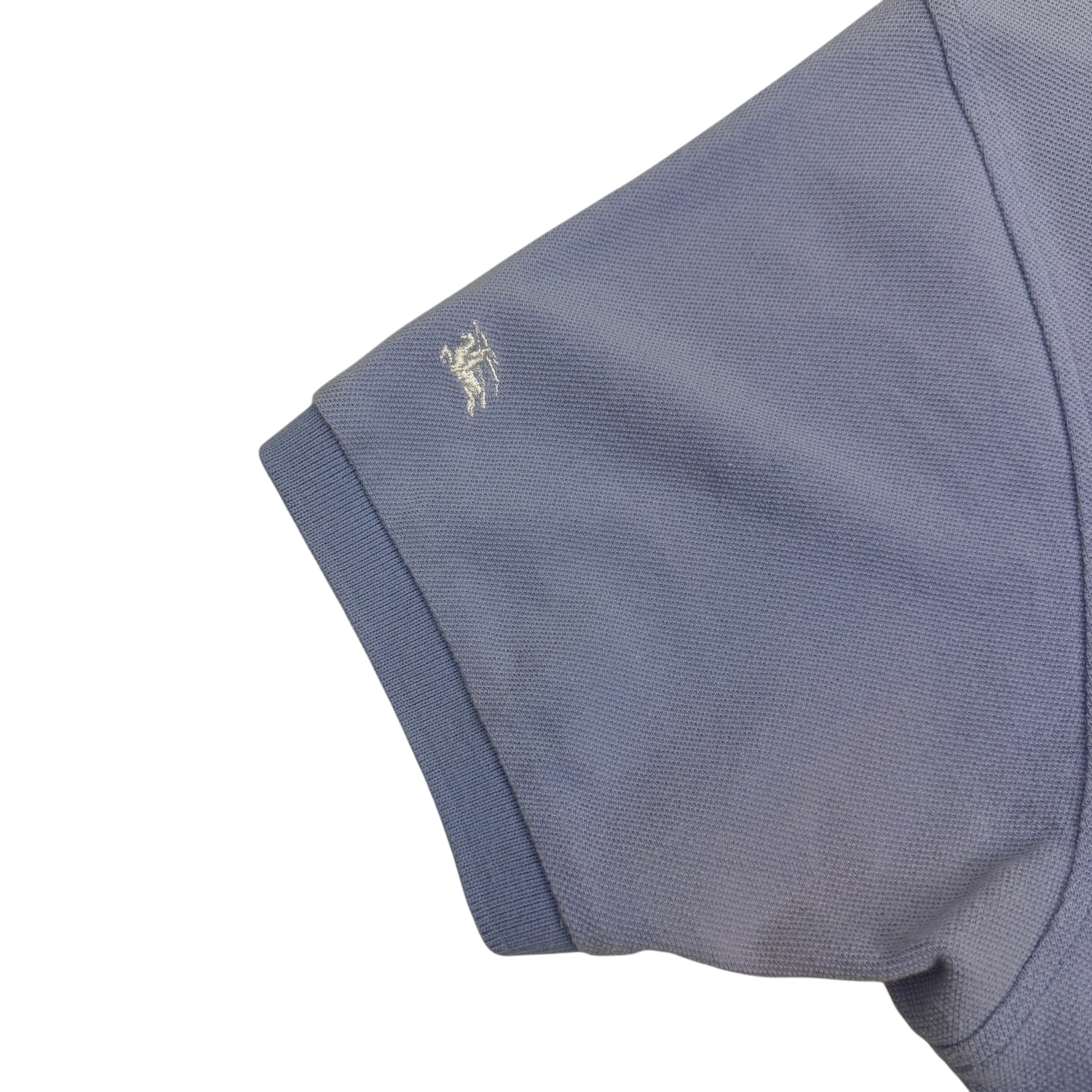 Vintage Burberry Polo Shirt Lavender