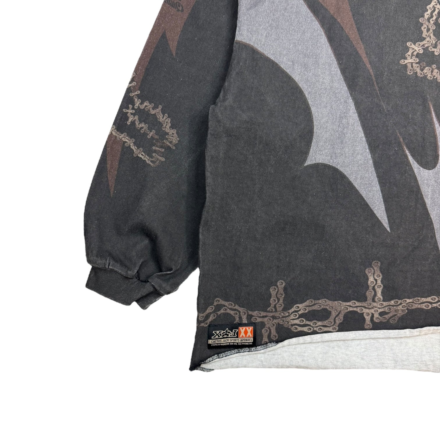 Travis Scott Cactus Jack x Fox Racing Jersey Black/Grey