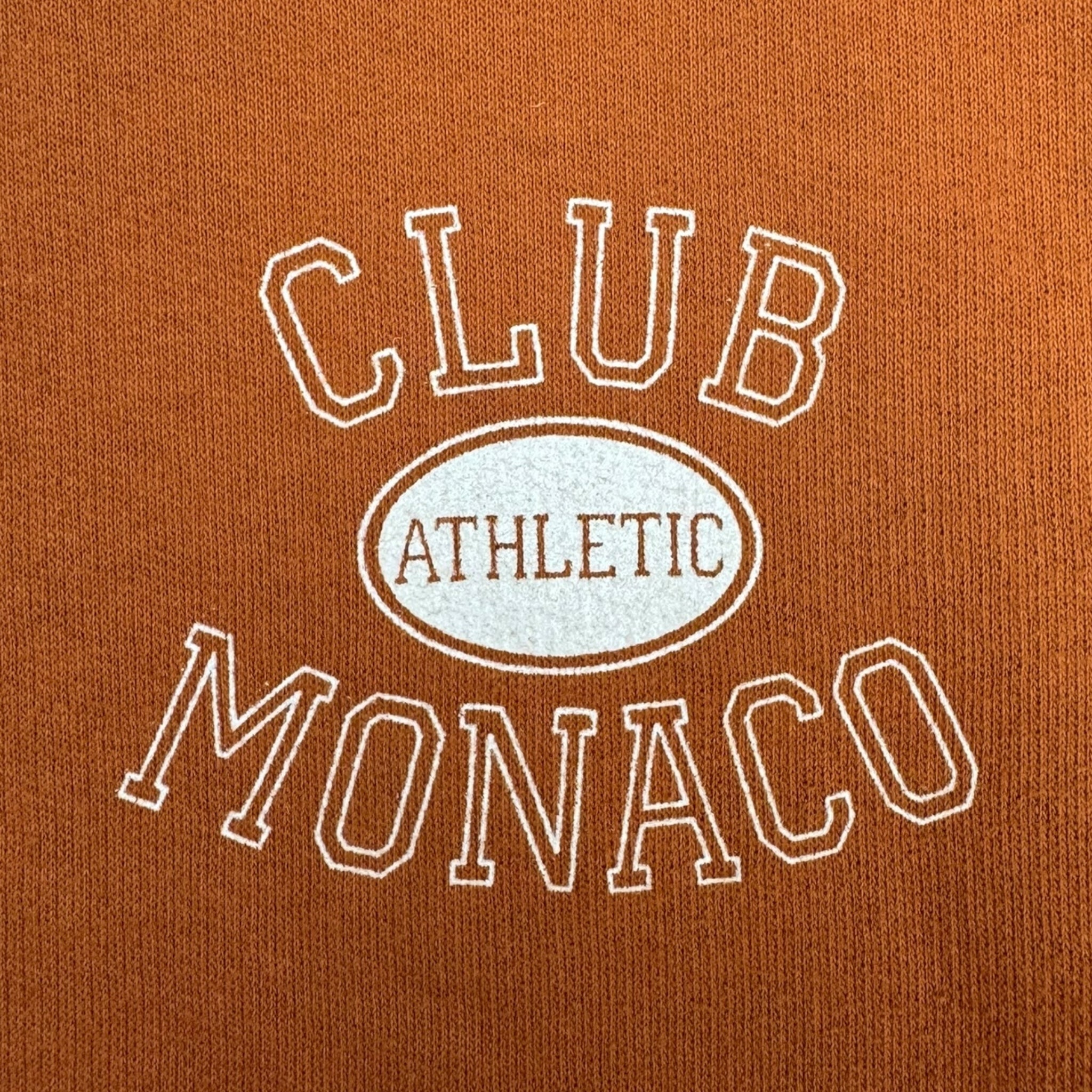 Vintage Club Monaco Athletic Crewneck Orange