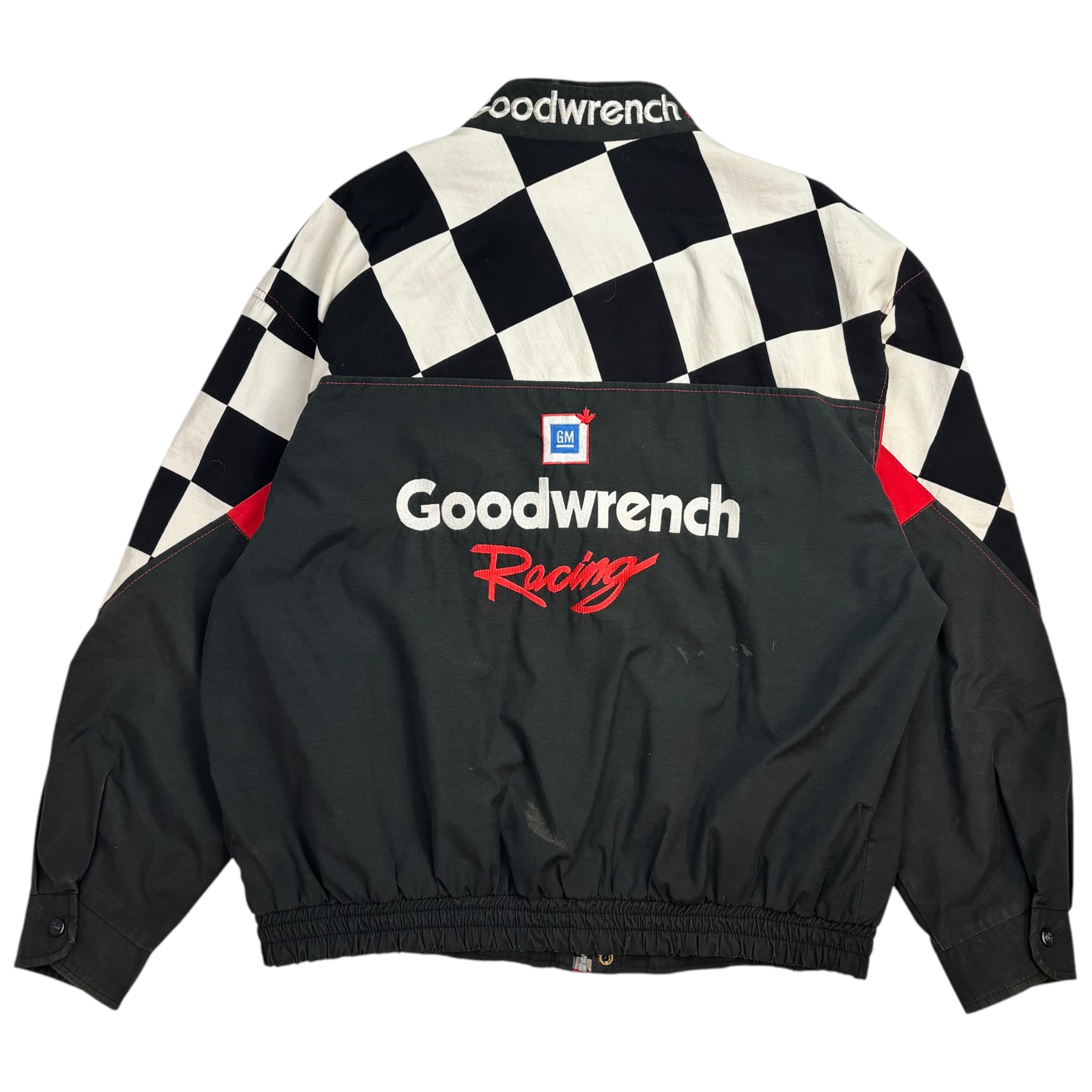 Vintage Goodwrench Racing Checkered NASCAR Jacket