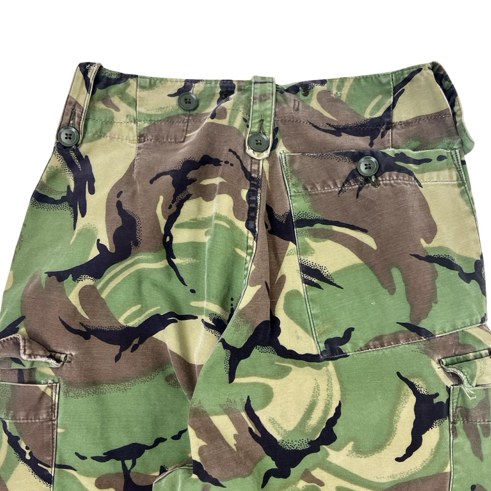 Vintage British Army Disruptive Pattern Material Combat Trousers