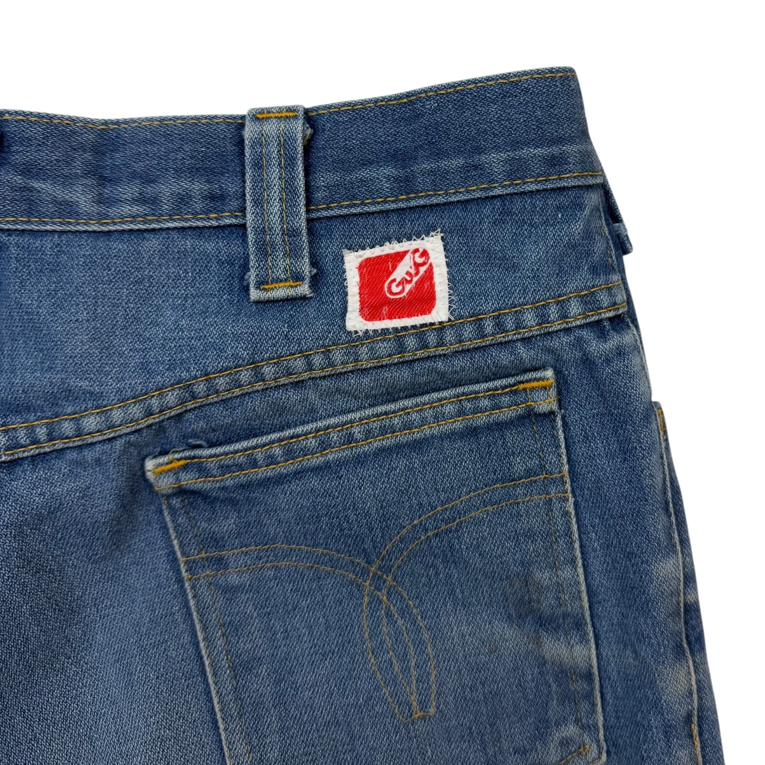 Vintage GWG Flared Denim Pants Medium Wash