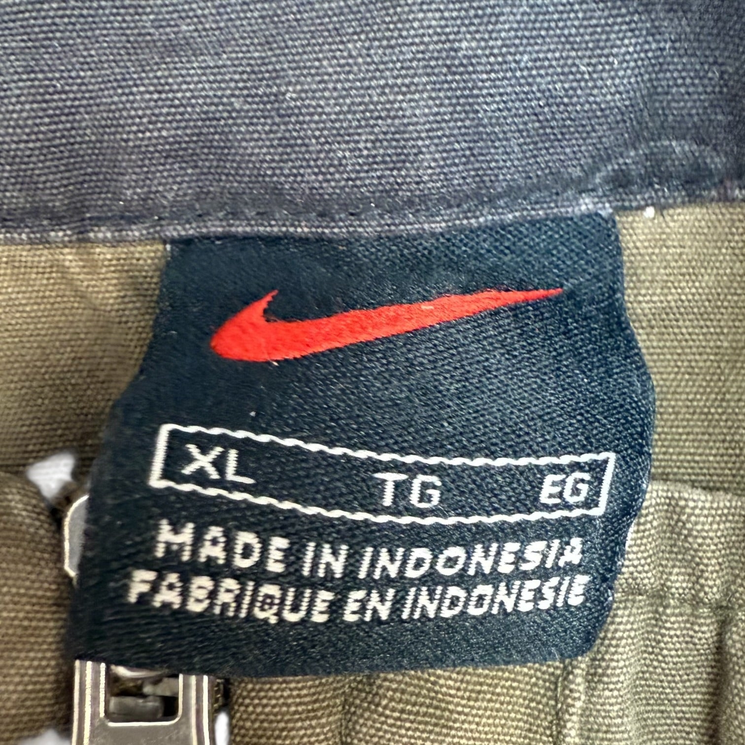 Vintage Nike Anorak Jacket Olive