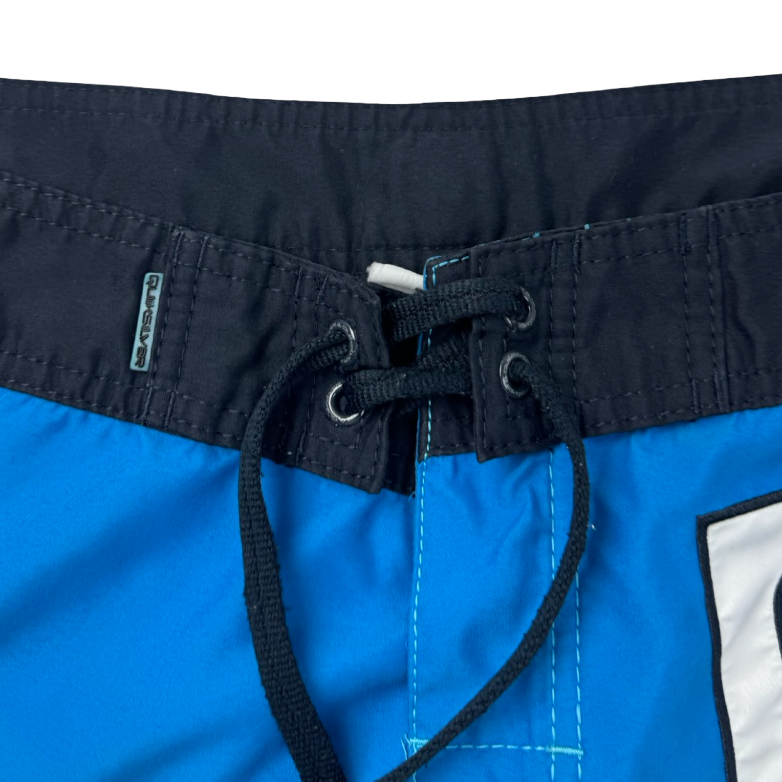Y2K Quiksilver Surf Board Shorts Blue/White