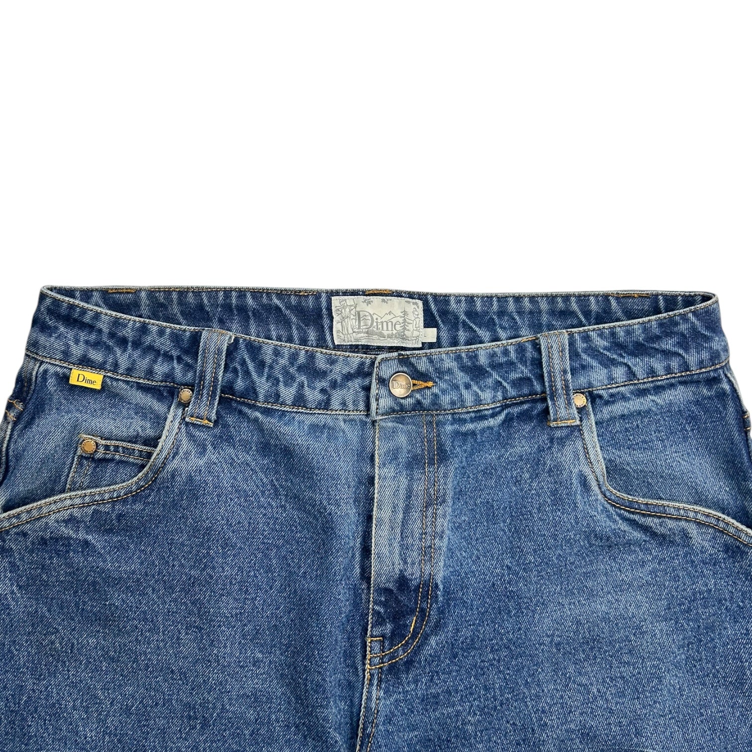 Dime MTL Baggy Blue Jeans