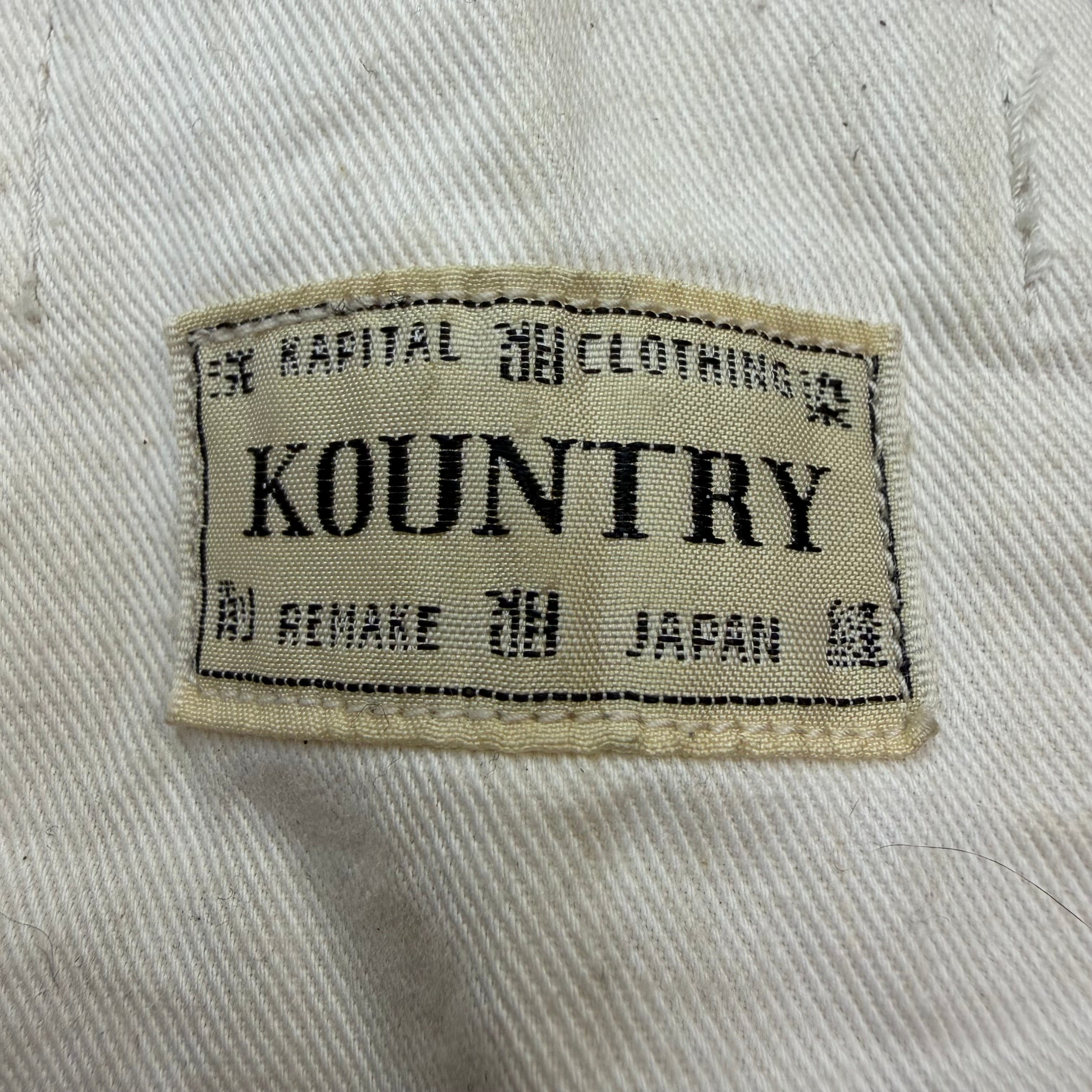 Kapital Red Kountry Factory Printed Cotton-Twill Tote Bag Red