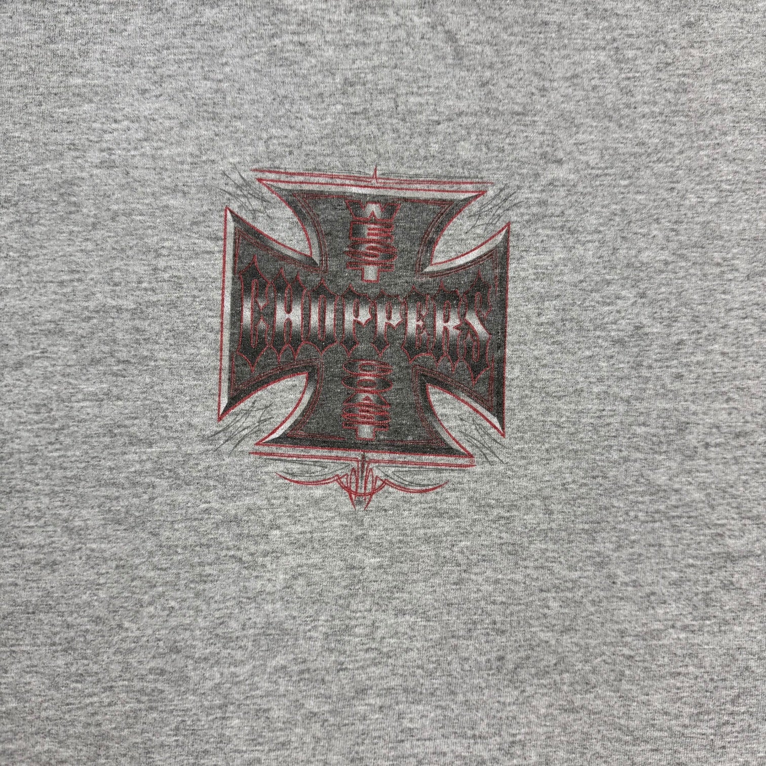 Vintage West Coast Choppers Tee Grey