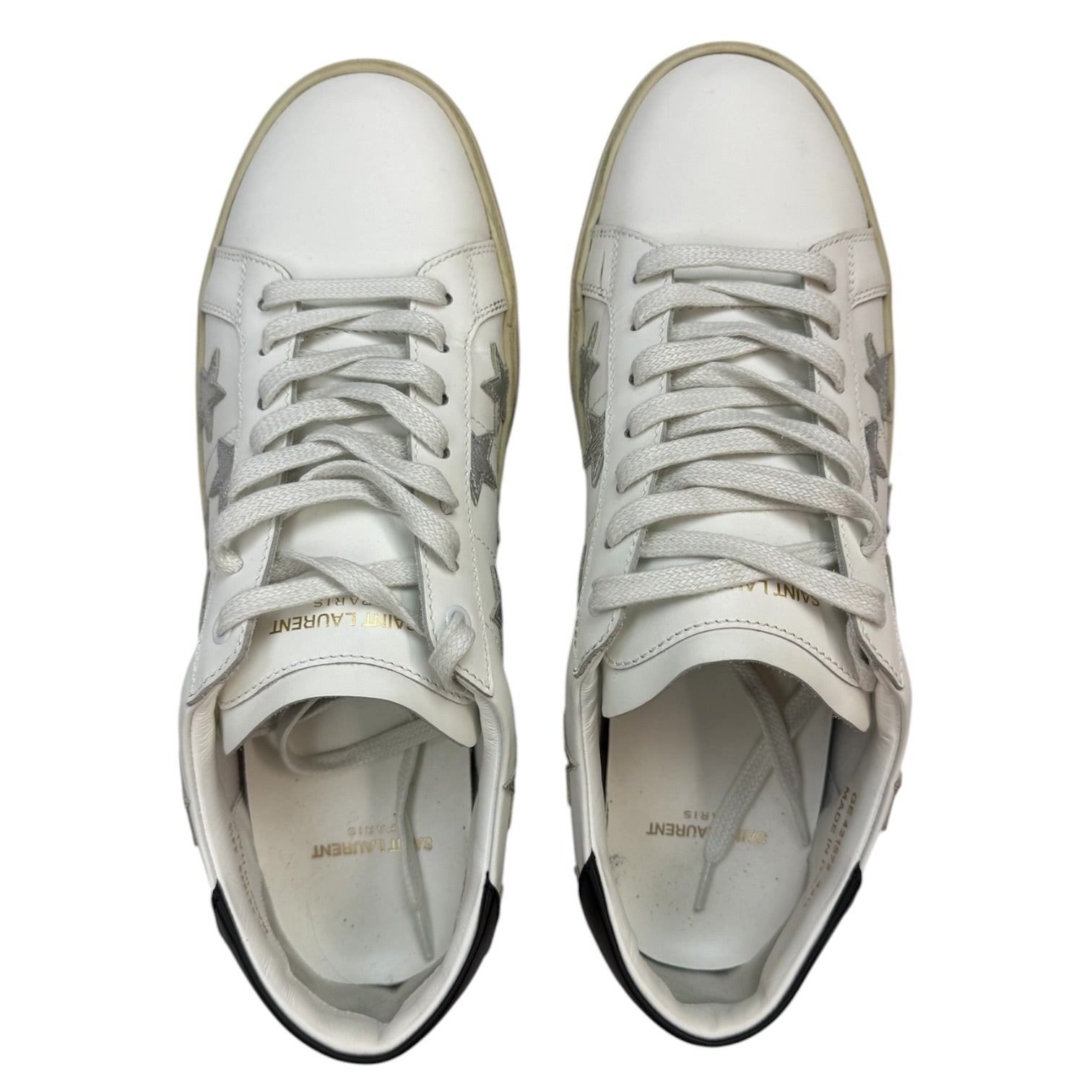 Saint Laurent Court Classic SL06 Metallic Star Patches (Used)