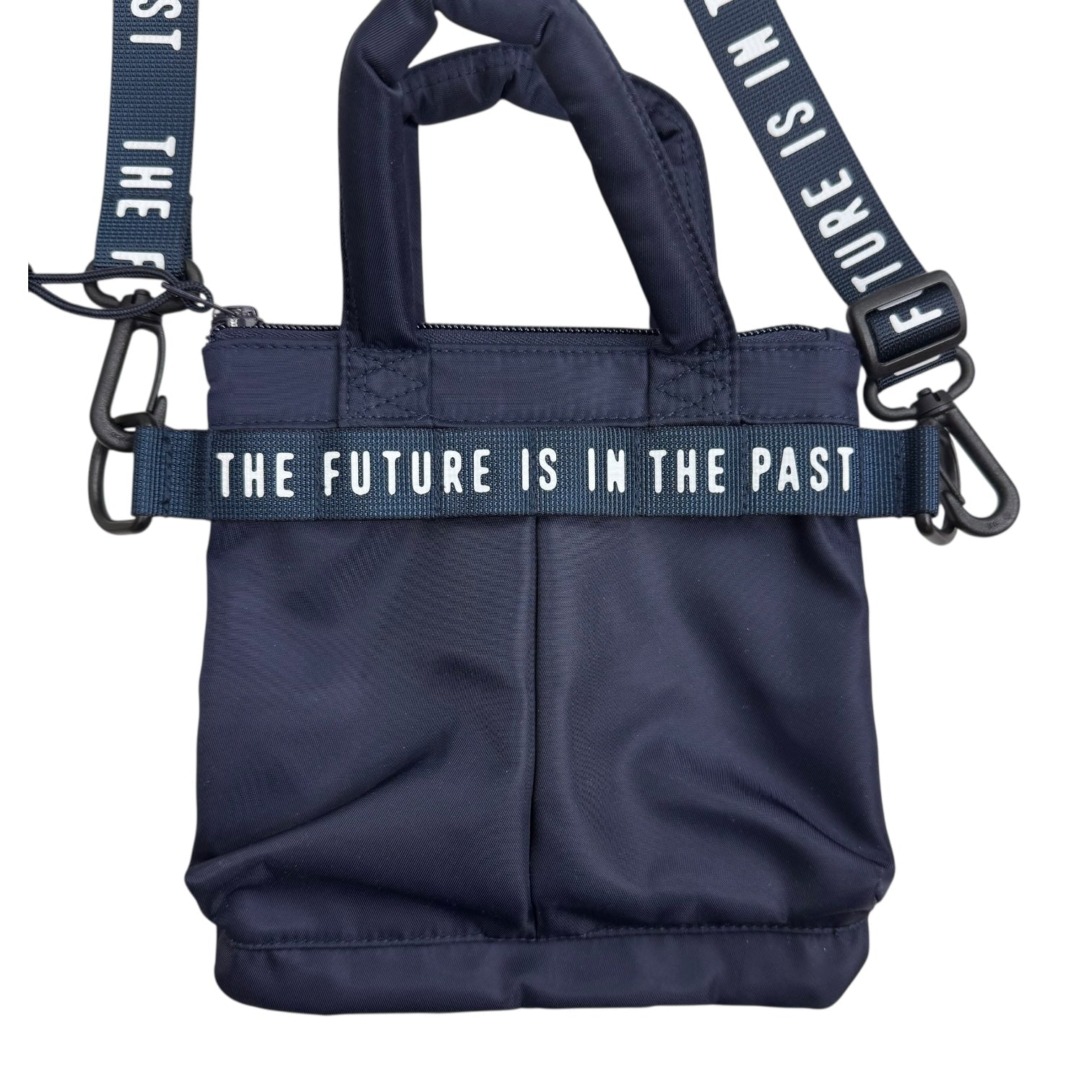 Human Made Nylon Mini Helmet Bag Navy Blue