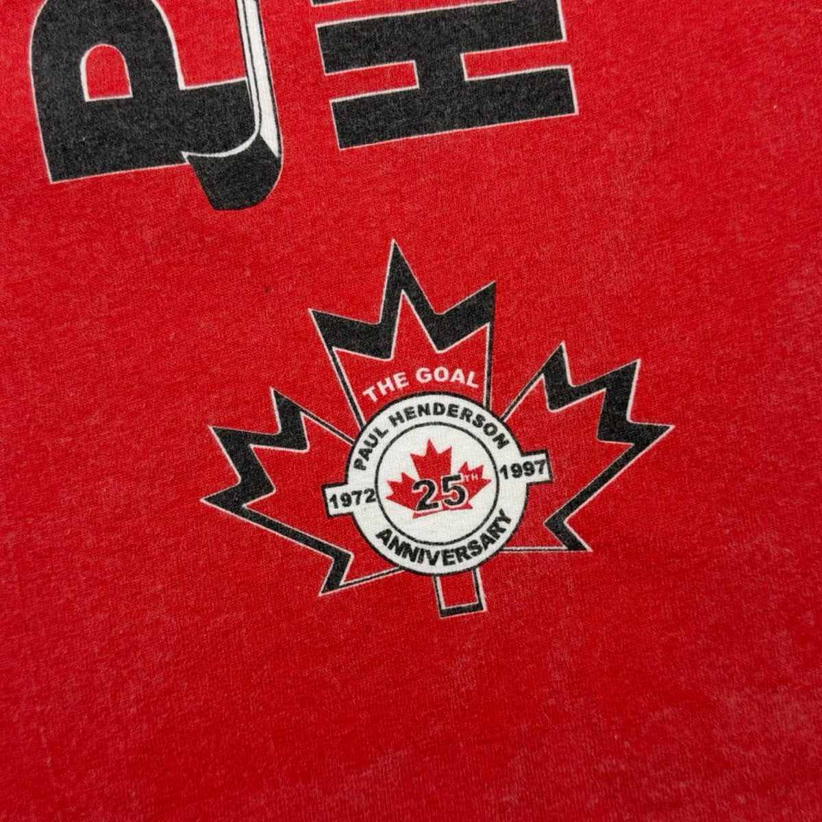 1997 Team Canada Paul Henderson Anniversary T-Shirt