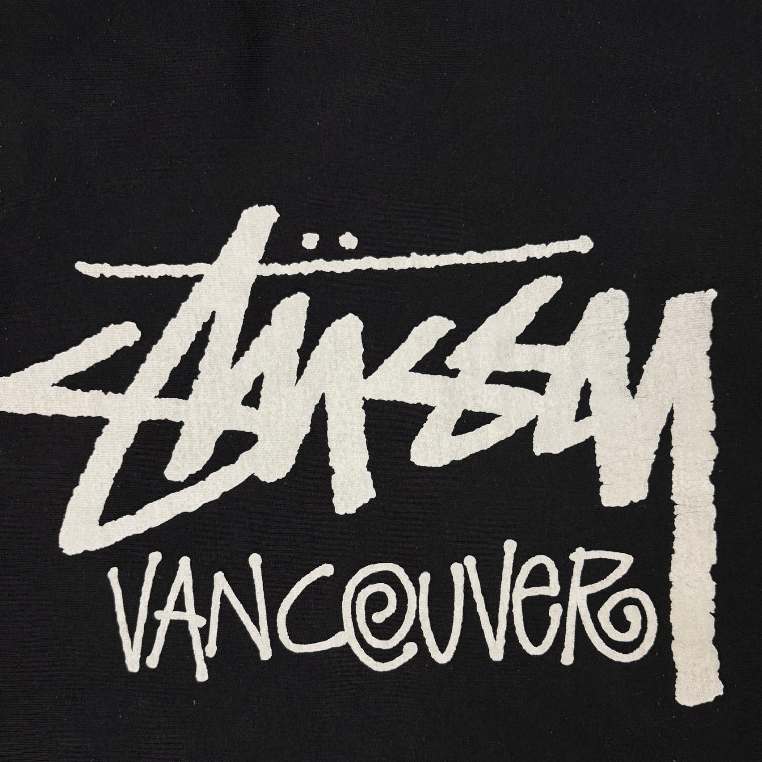 Stussy Vancouver Chapter Zip Up Sweatshirt Black
