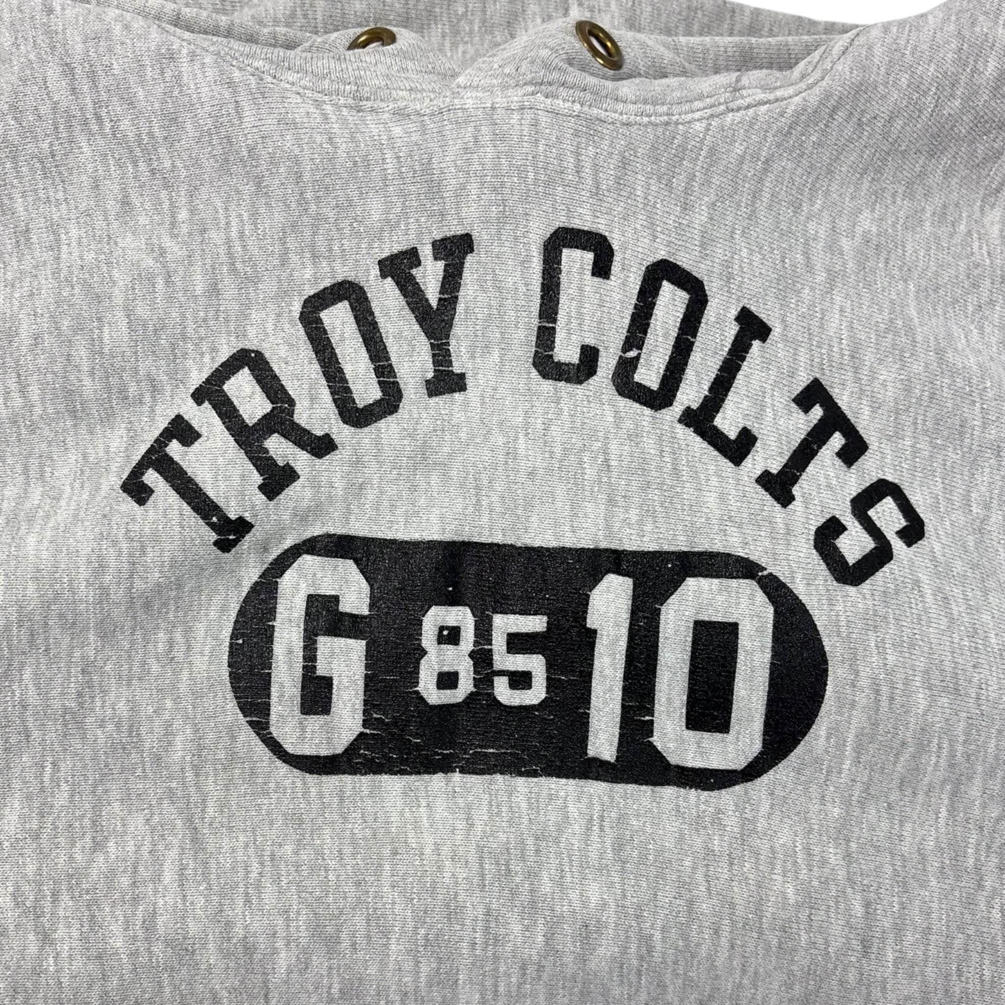 1985 Troy Colts Champion Reverse Weave Hoodie