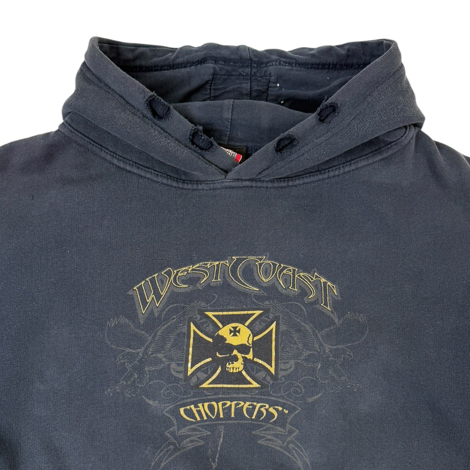Vintage West Coast Choppers Hoodie Navy