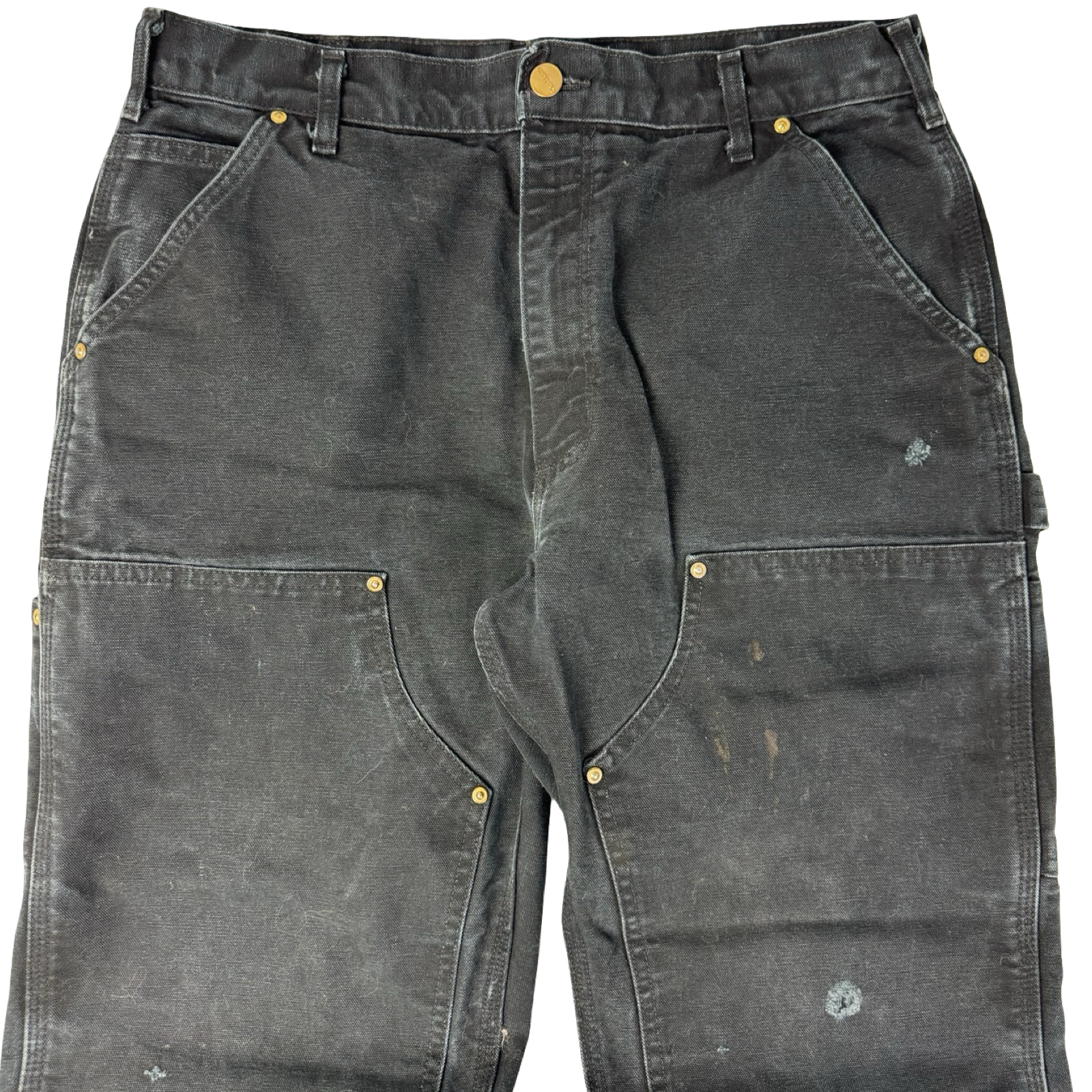 Vintage Carhartt Double Knee Bottoms Black