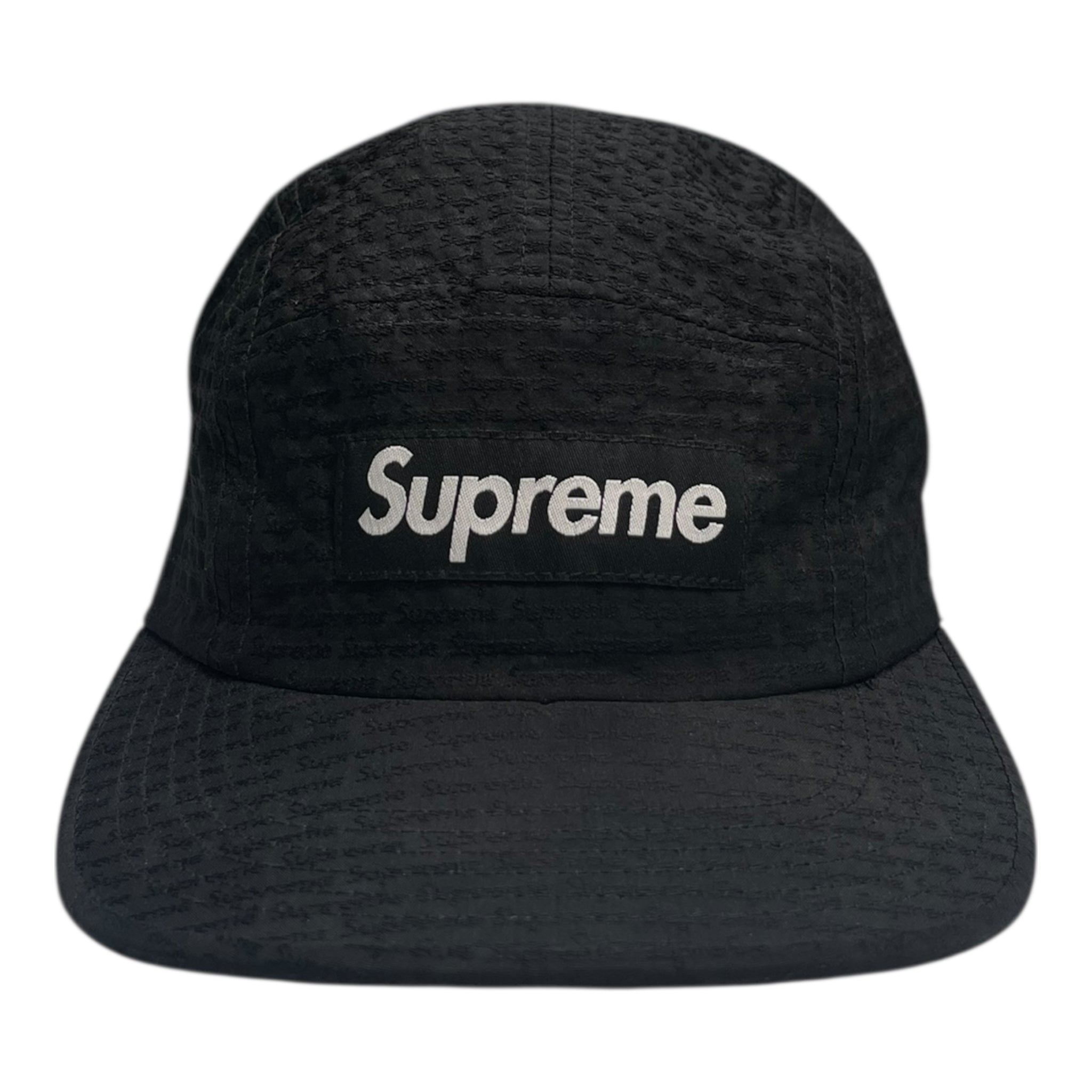 Supreme Repeater Camp Cap Black