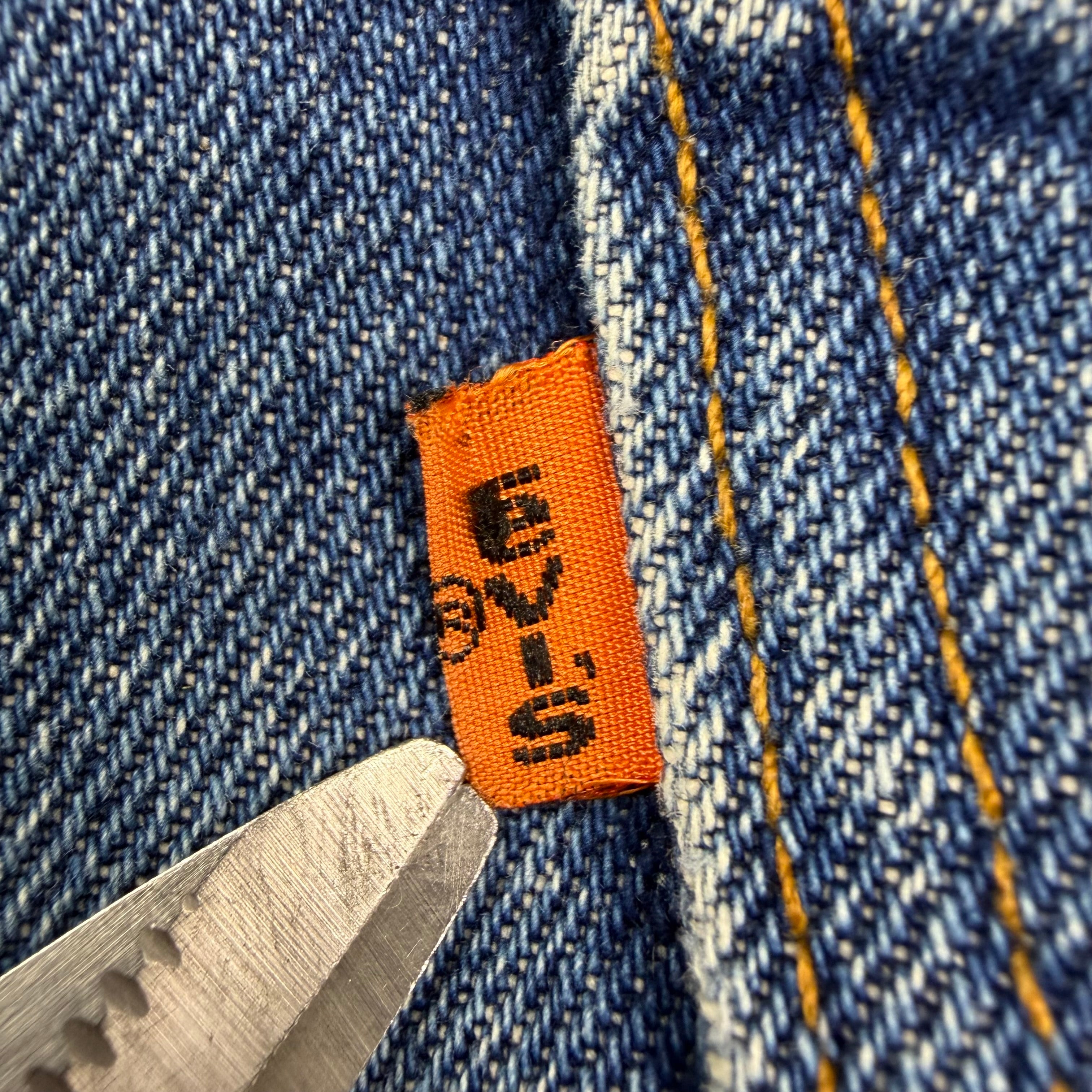 Vintage Levi’s 619 Orange Tab Denim Jeans Blue