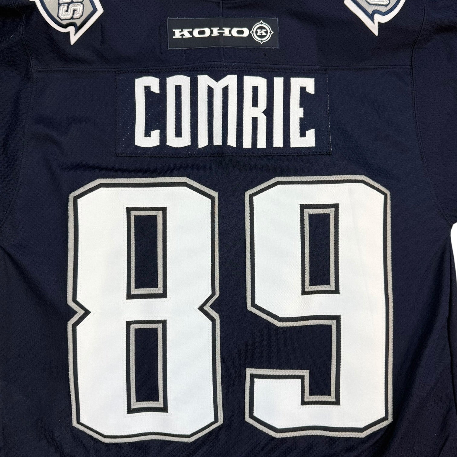 2006 Koho Edmonton Oilers McFarlane Oil Drop Mike Comrie Jersey Blue