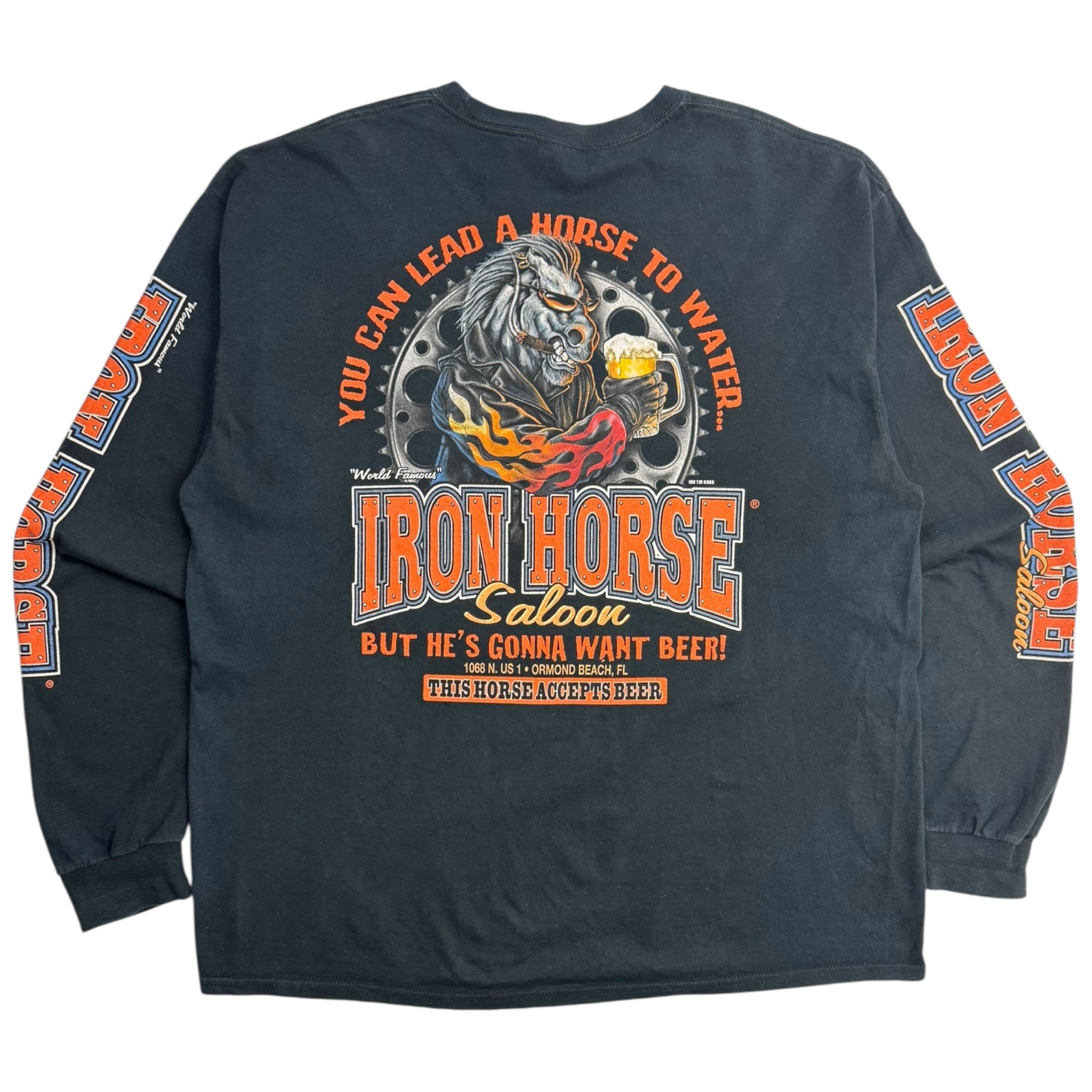 Vintage Iron Horse Saloon Longsleeve T-Shirt