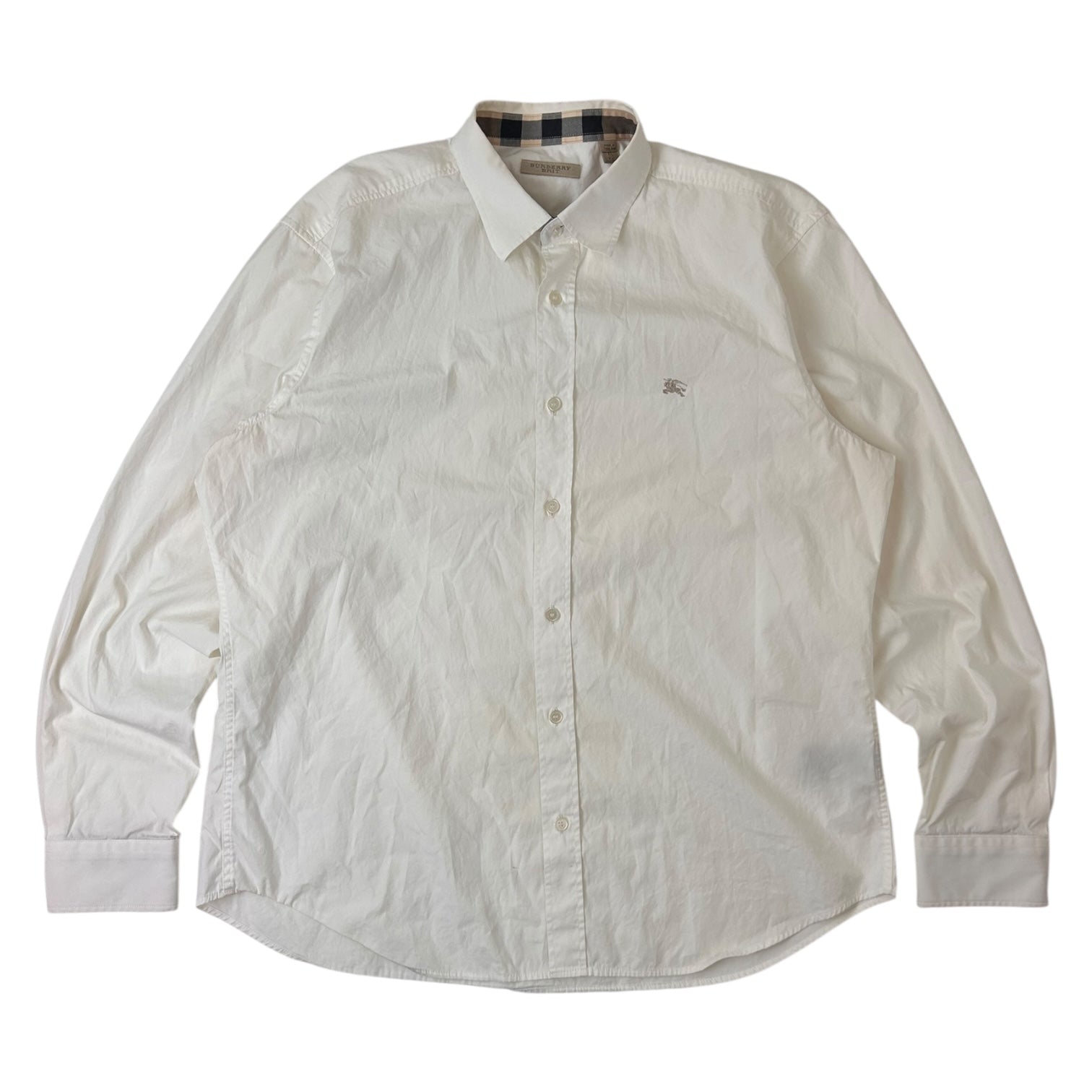 Burberry Button Up Shirt White