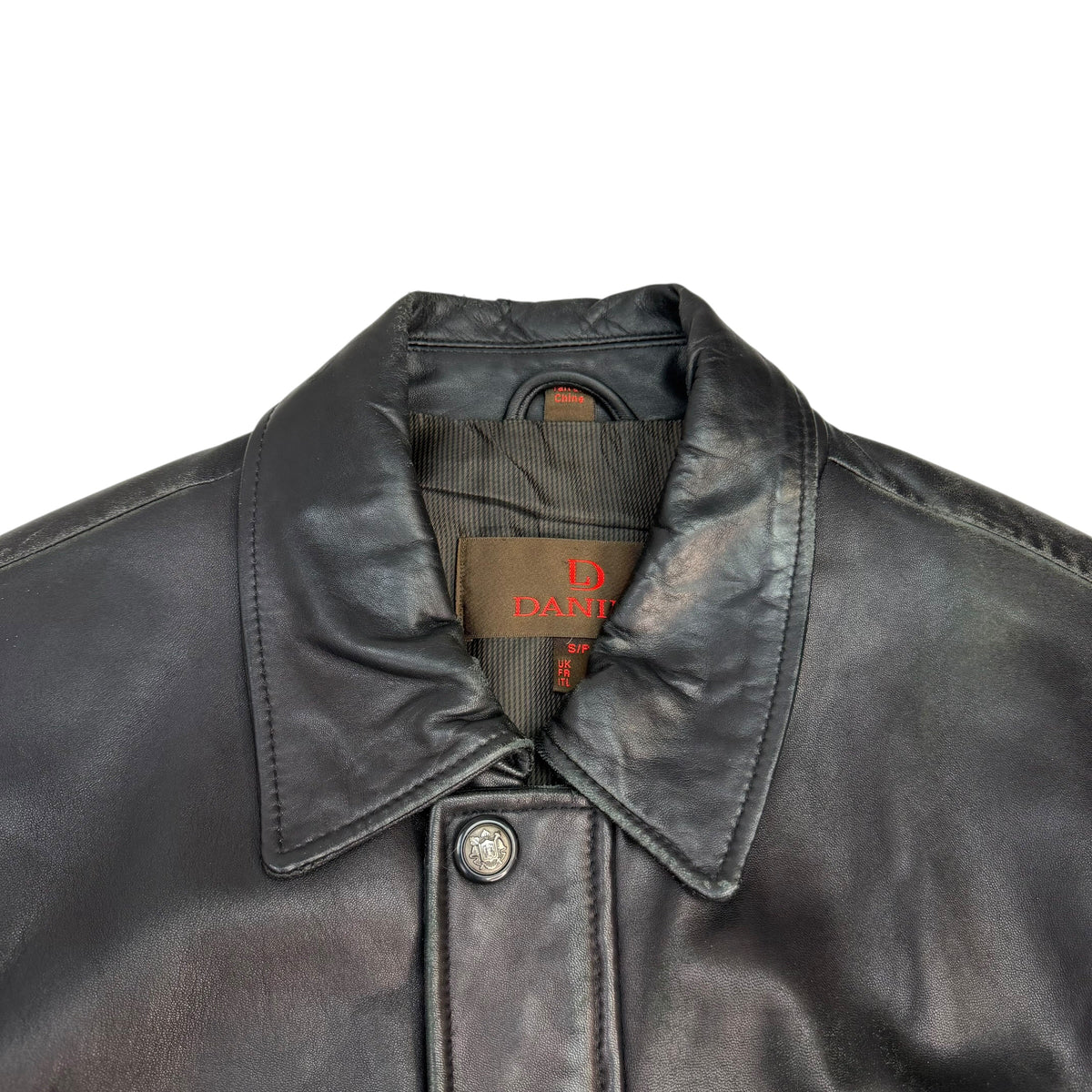 Vintage Danier Leather Jacket Black