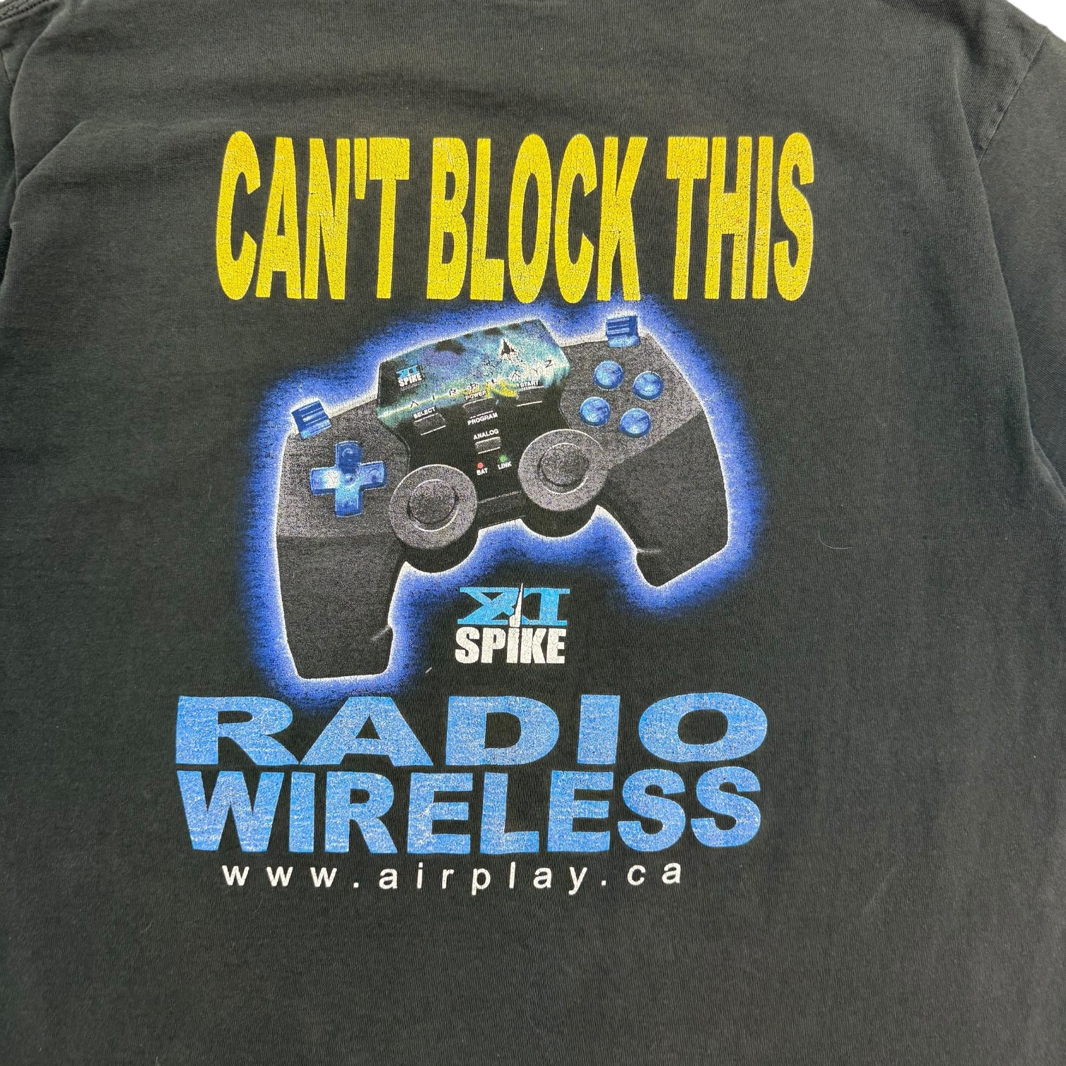 Vintage AirPlay Controller Tee Black