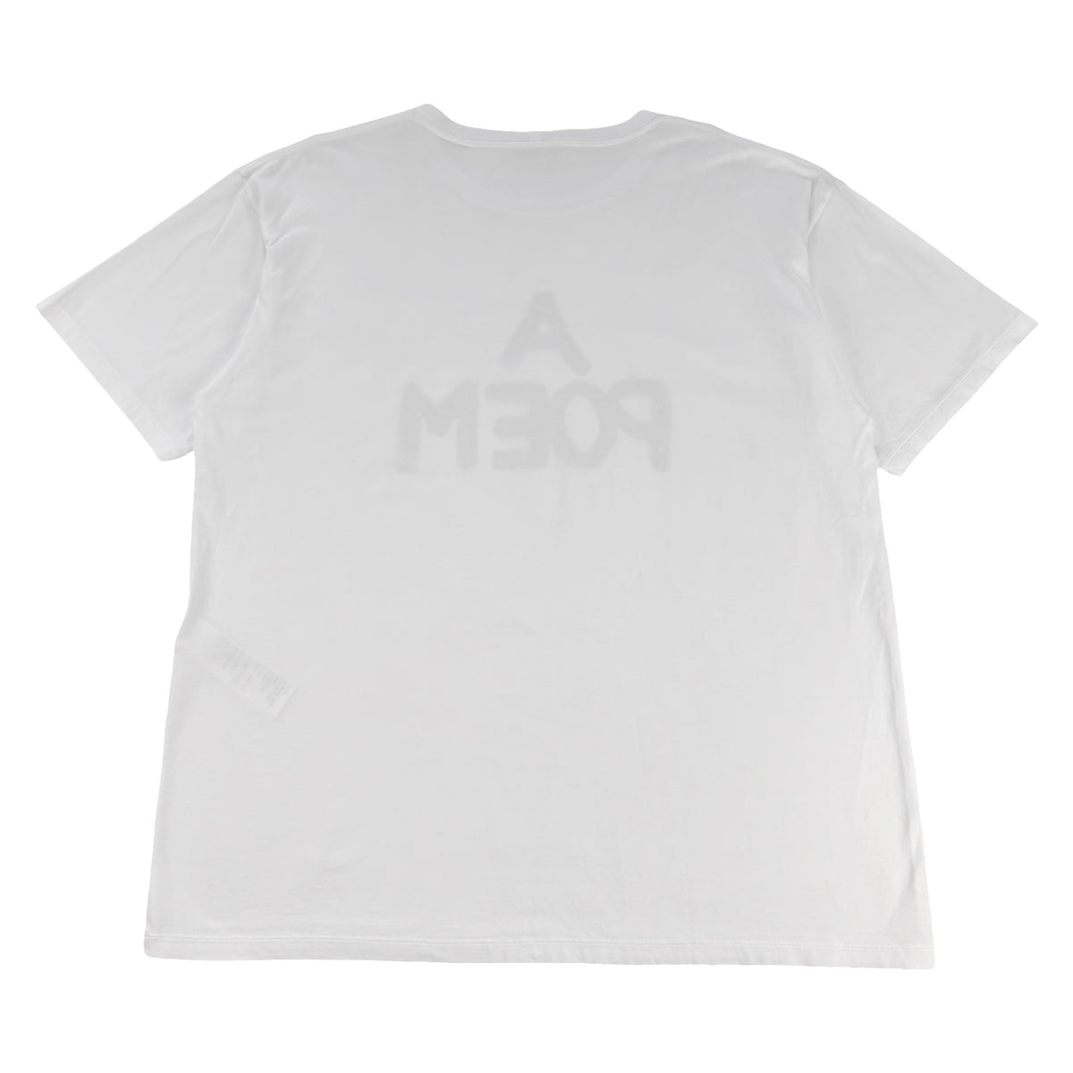 Celine Homme Paris “A Poem” T-Shirt White