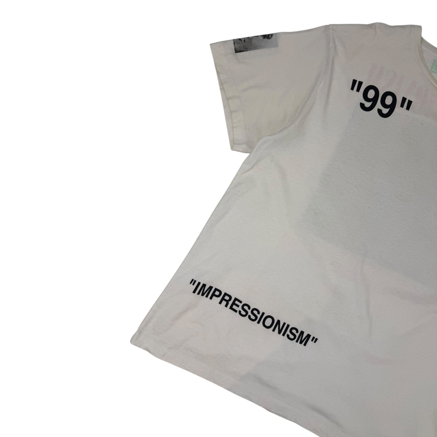 Off-White Impressionism 99 Oversized T-Shirt White