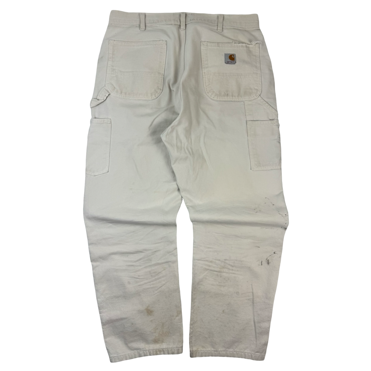 Vintage Carhartt Double Knee Bottoms White