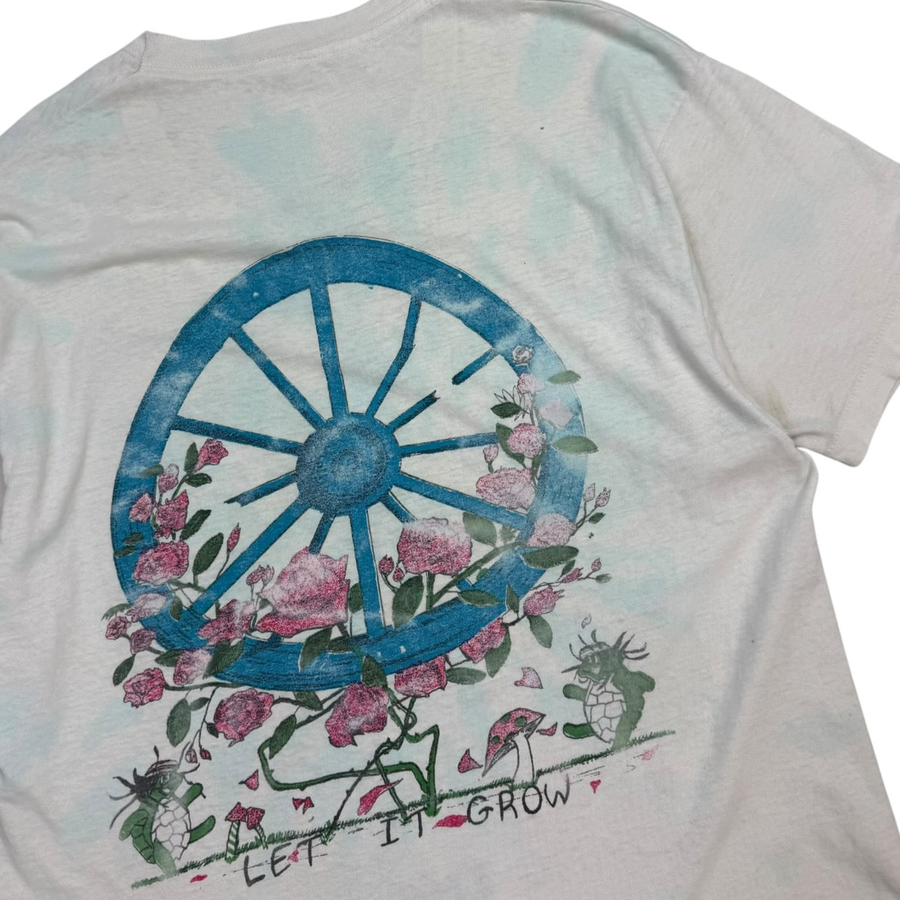 1991 Grateful Dead At Least We’re Enjoying The Ride Tour T-Shirt White