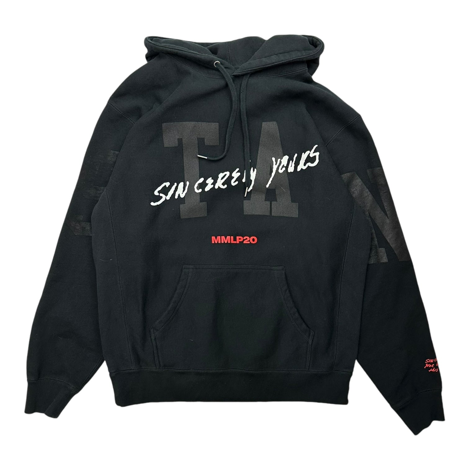 Eminem Marshall Mathers ‘Sincerely Yours’ Hoodie Black