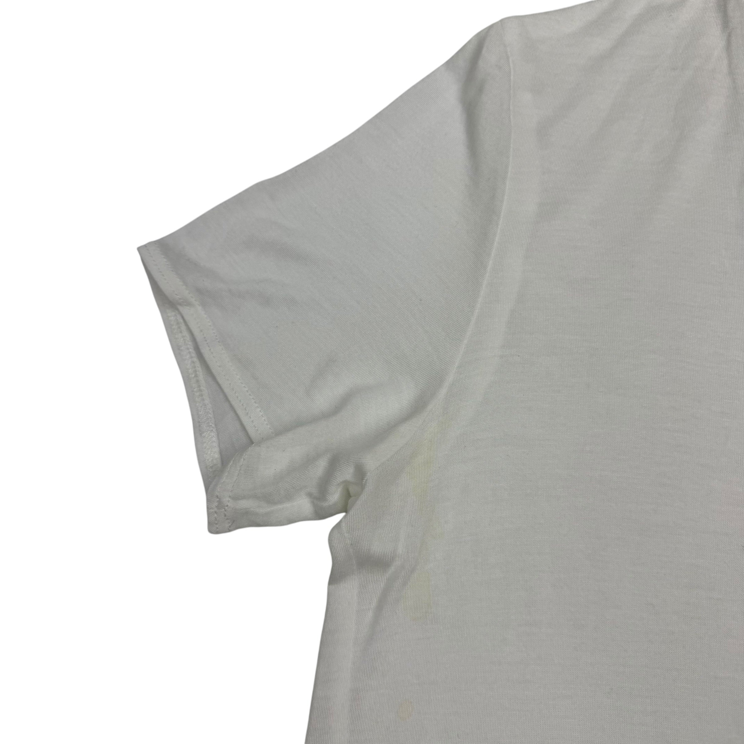 (W) Helmut Lang Thin Tee White
