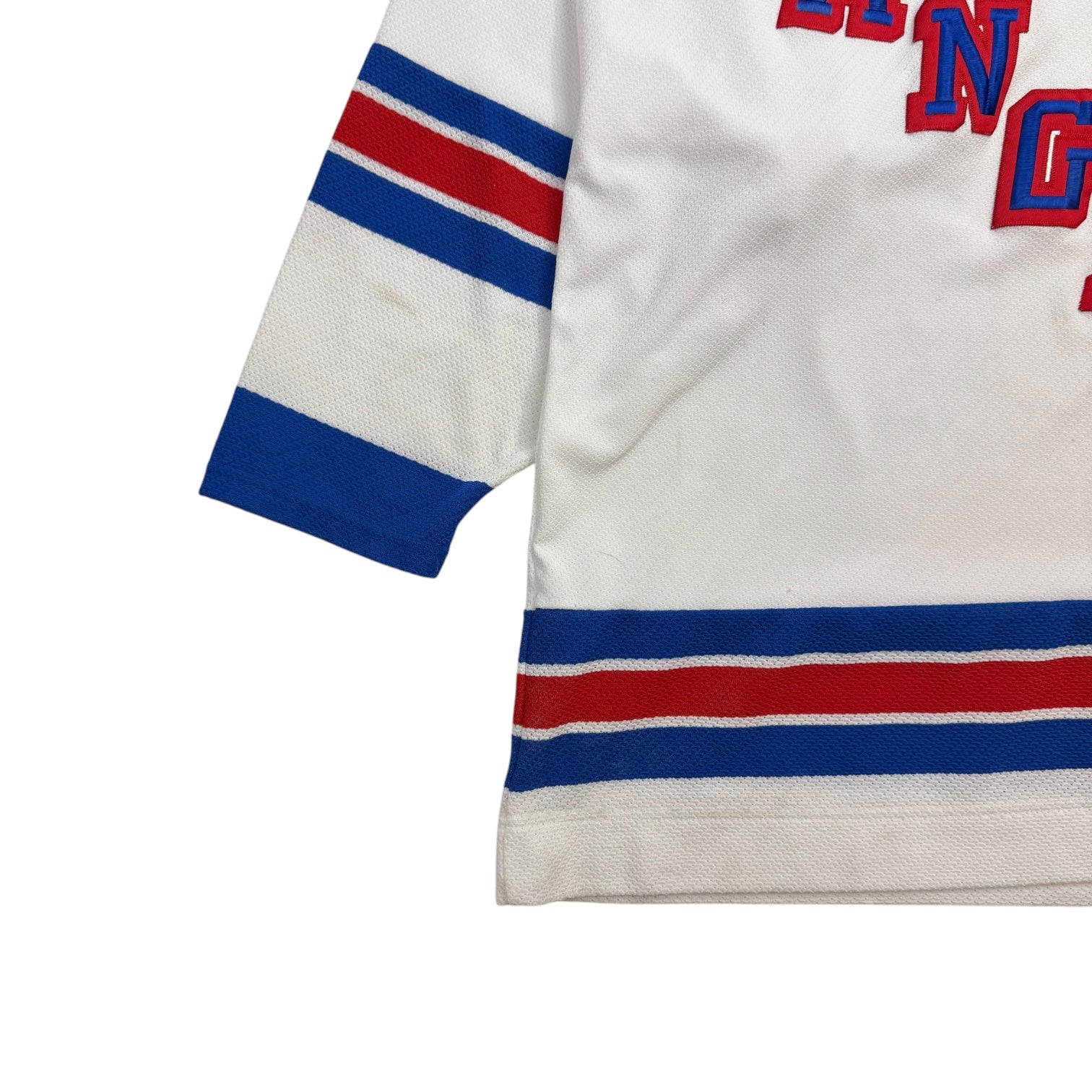 Vintage CCM New York Rangers Away Jersey White