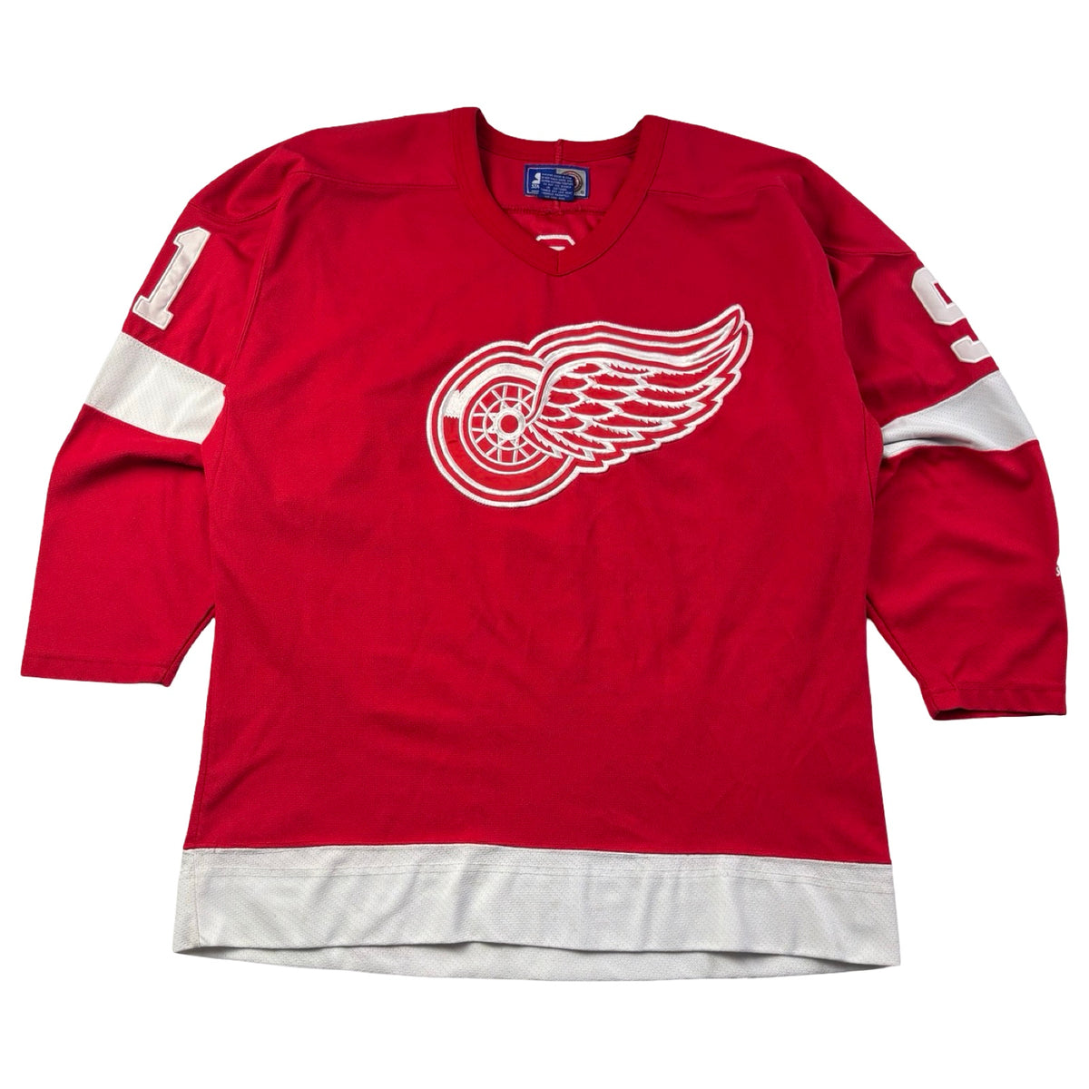 ‘90s Starter Detroit Red Wings Sergei Fedorov Away Jersey
