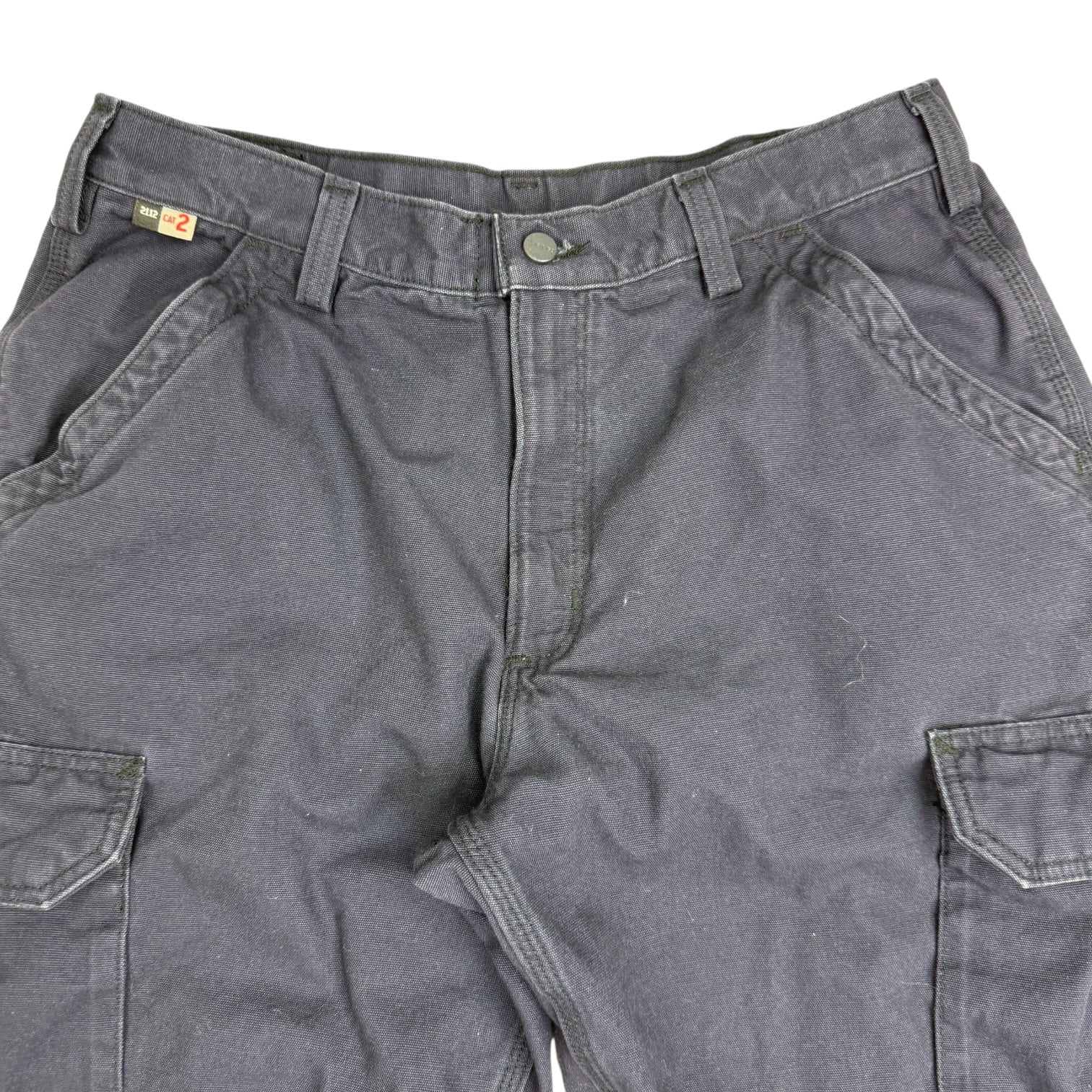 Vintage Carhartt FR Cargo Pants Navy Blue