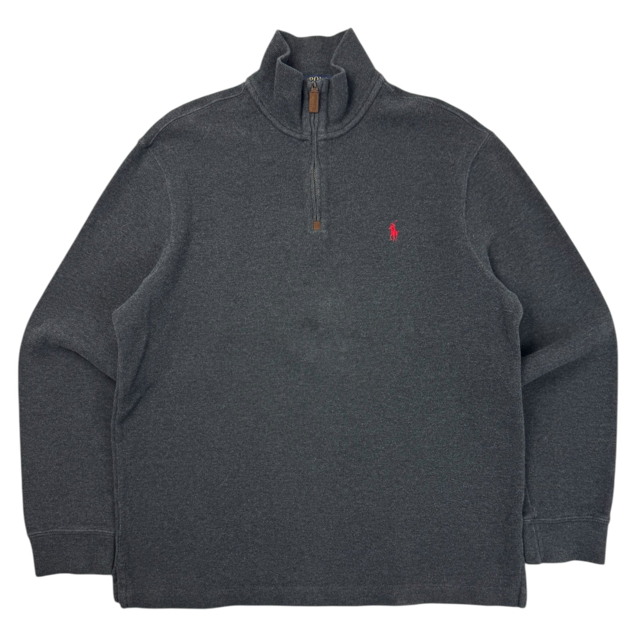 Polo Ralph Lauren Quarter Zip Sweater Grey
