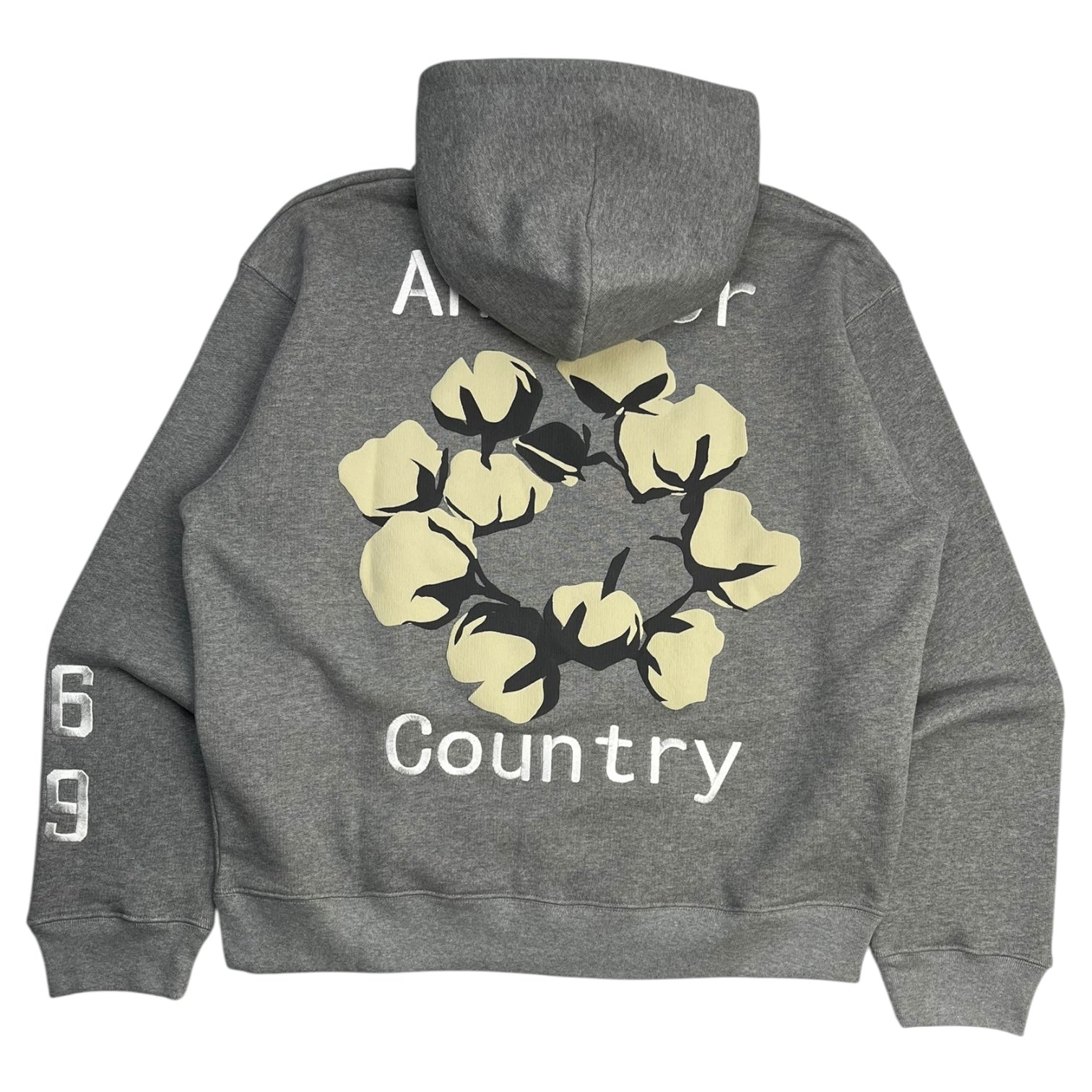 Denim Tears x CPFM Cactus Tears Hoodie Grey