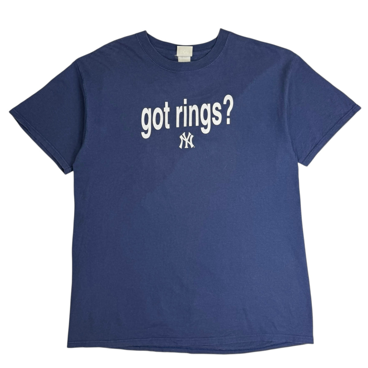 2005 New York Yankees “Got Rings?” Lee Sport Tee Navy