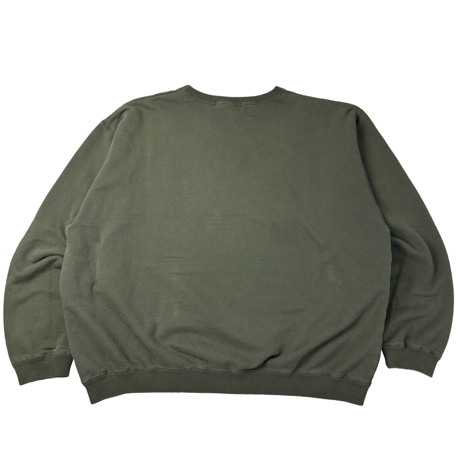 Vintage Club Monaco Crest Crewneck Faded Olive Green