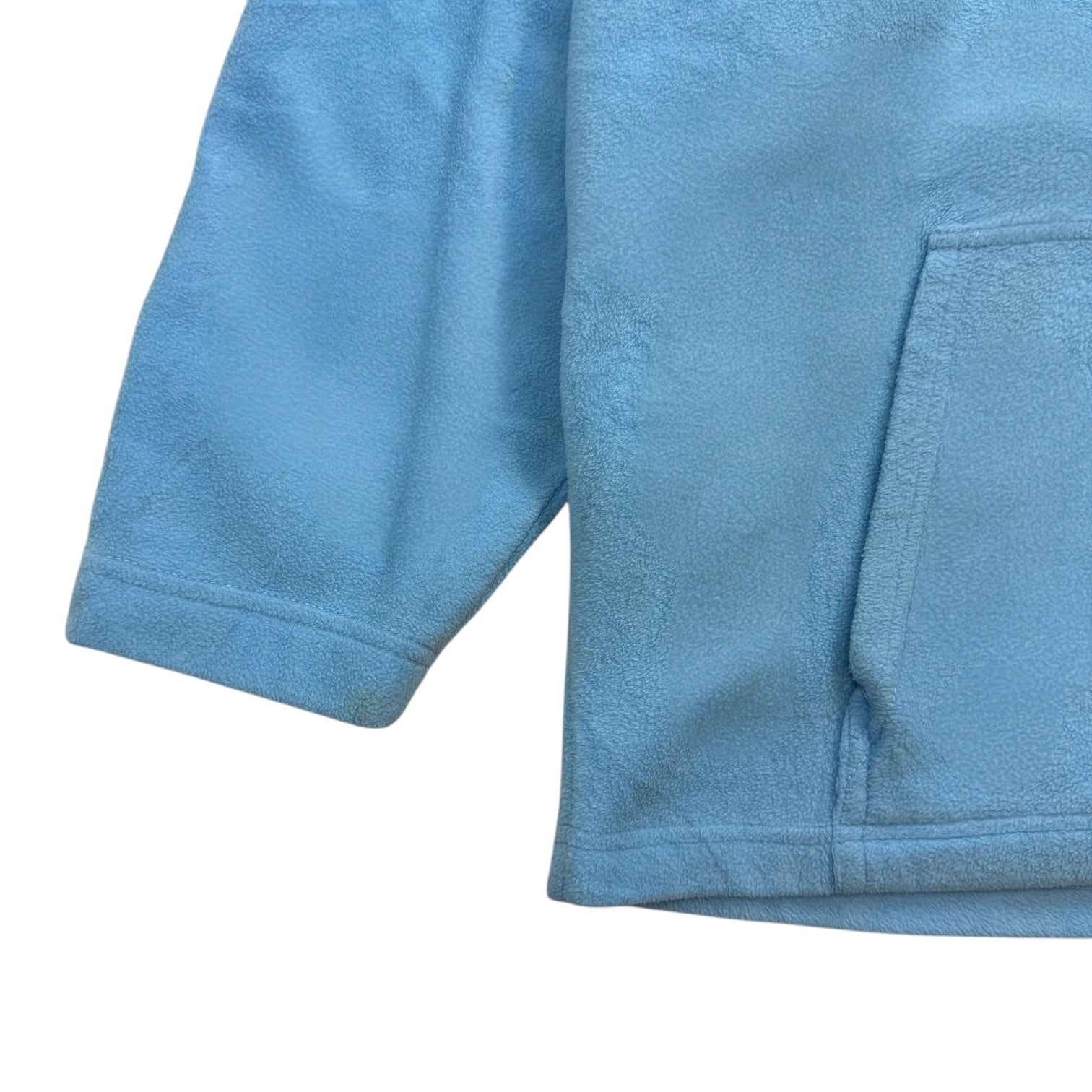 Vintage Y2K JNCO Crown Logo Fleece Hoodie Baby Blue