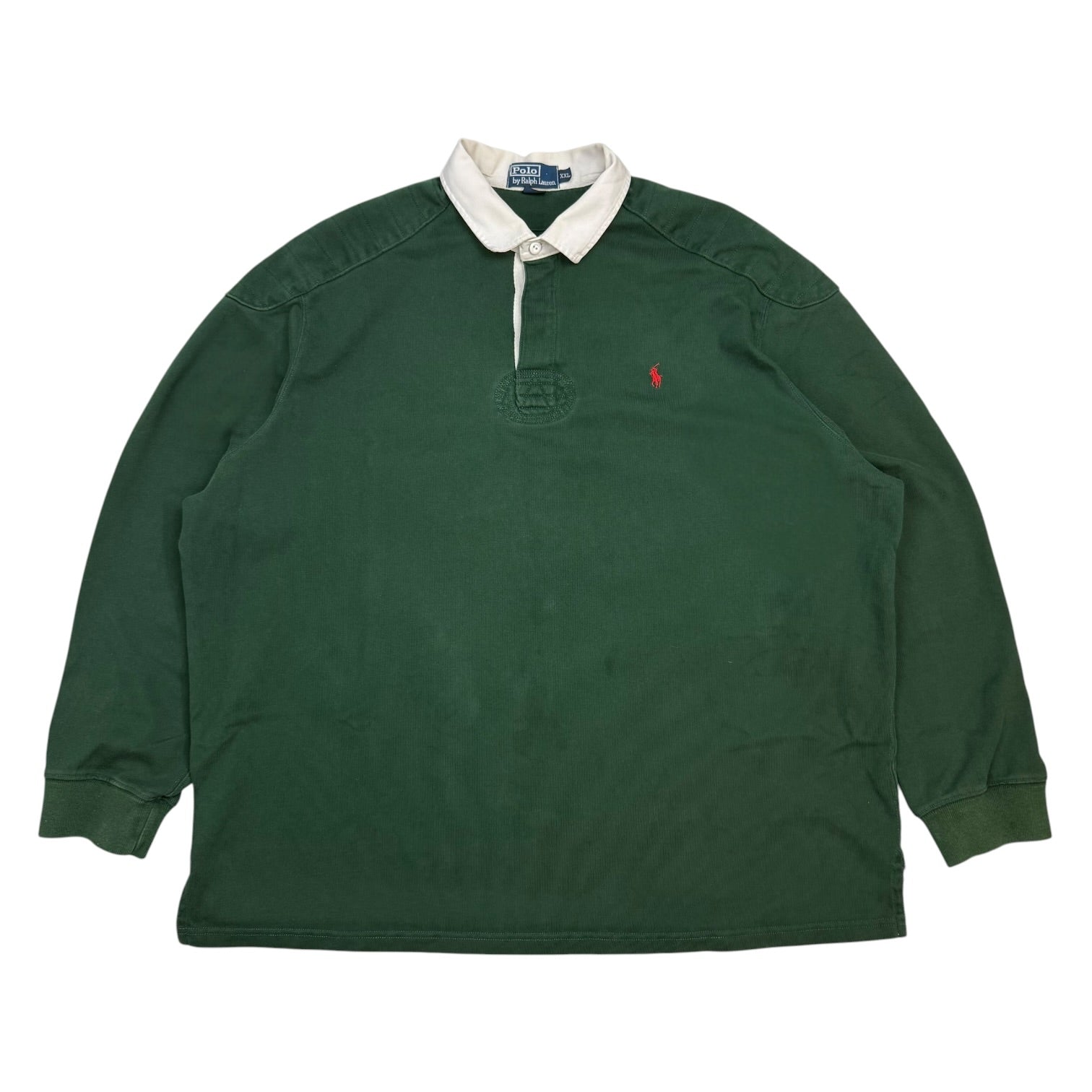Vintage Polo Ralph Lauren L/S Rugby Polo Green
