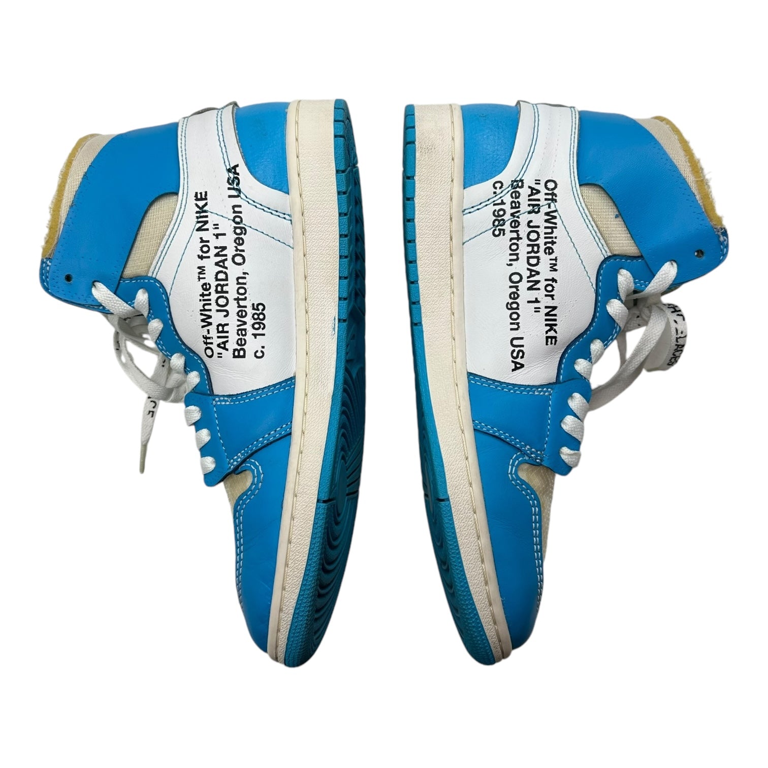 Jordan 1 Retro High Off-White University Blue (Used)