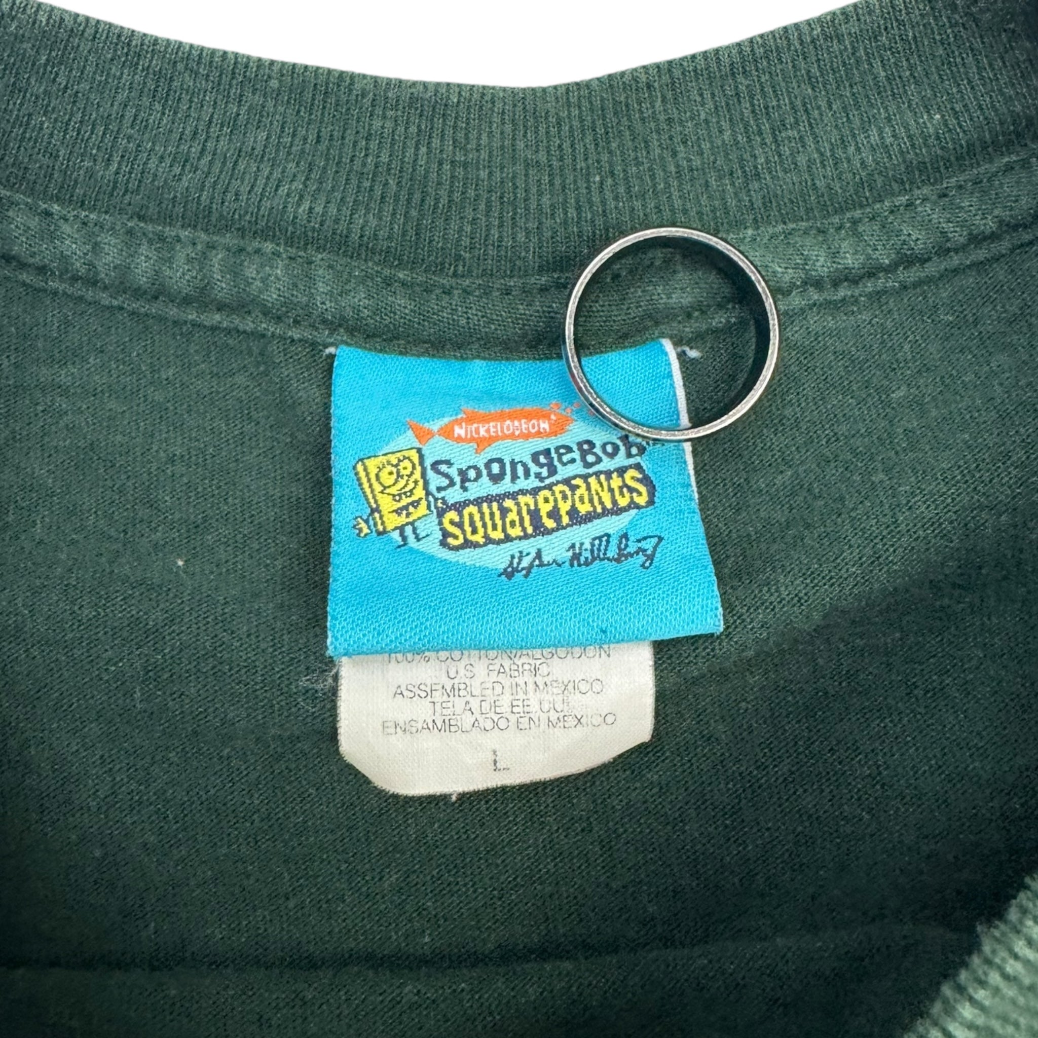 2002 SpongeBob Squarepants Holiday Promo T-Shirt