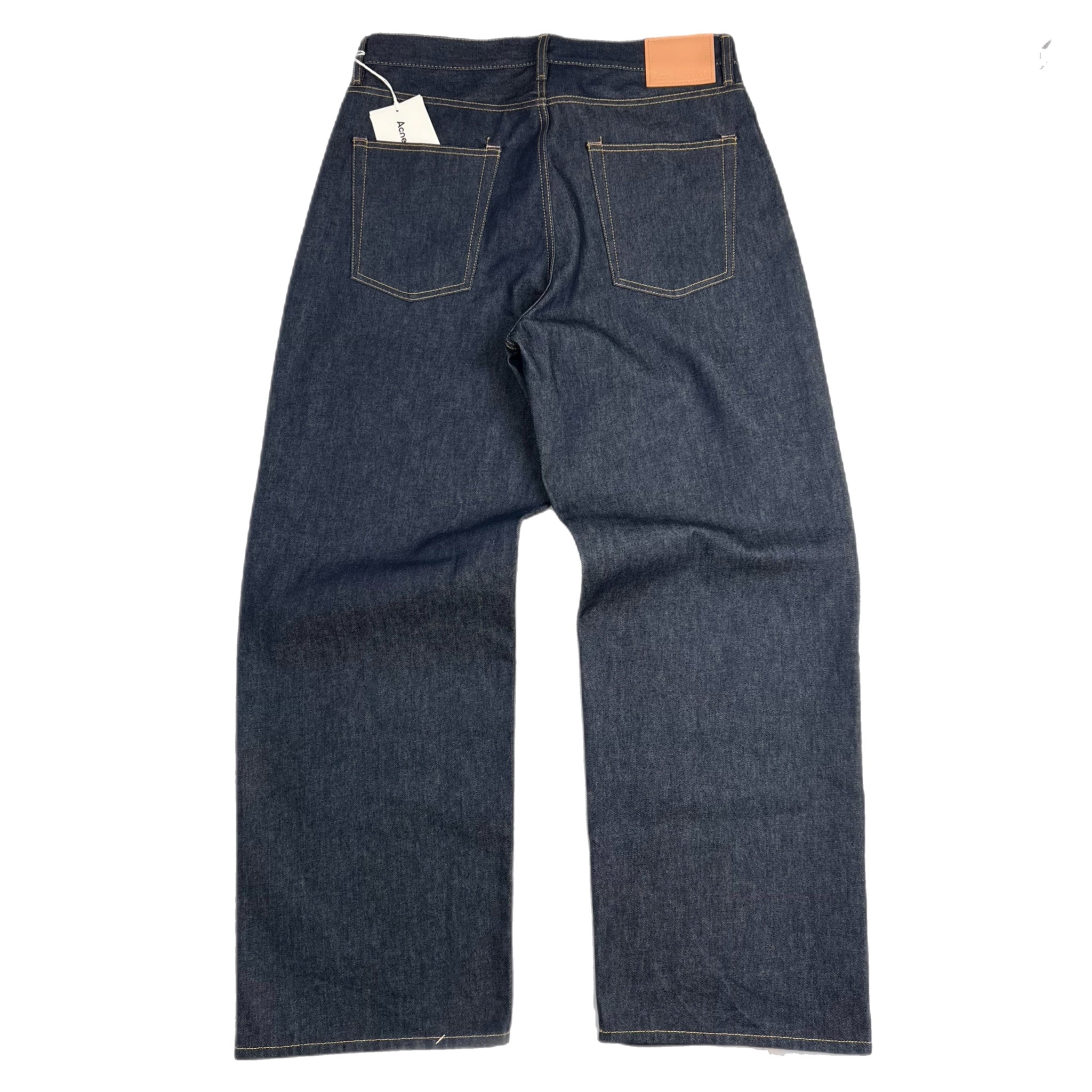 Acne Studios Loose Fit 1981M Indigo Blue Jeans