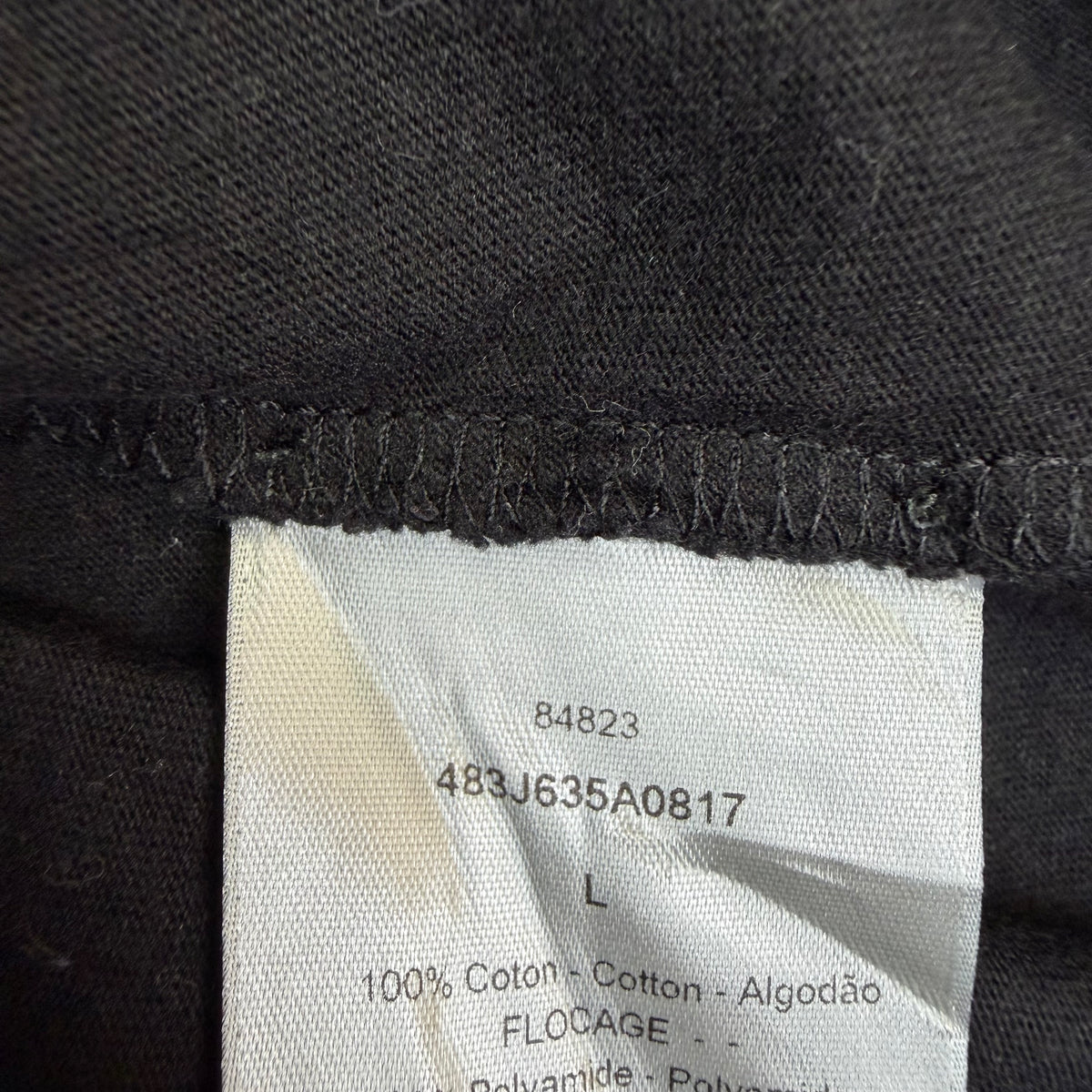 Dior “1947” Relaxed Fit Bobby Tee Black