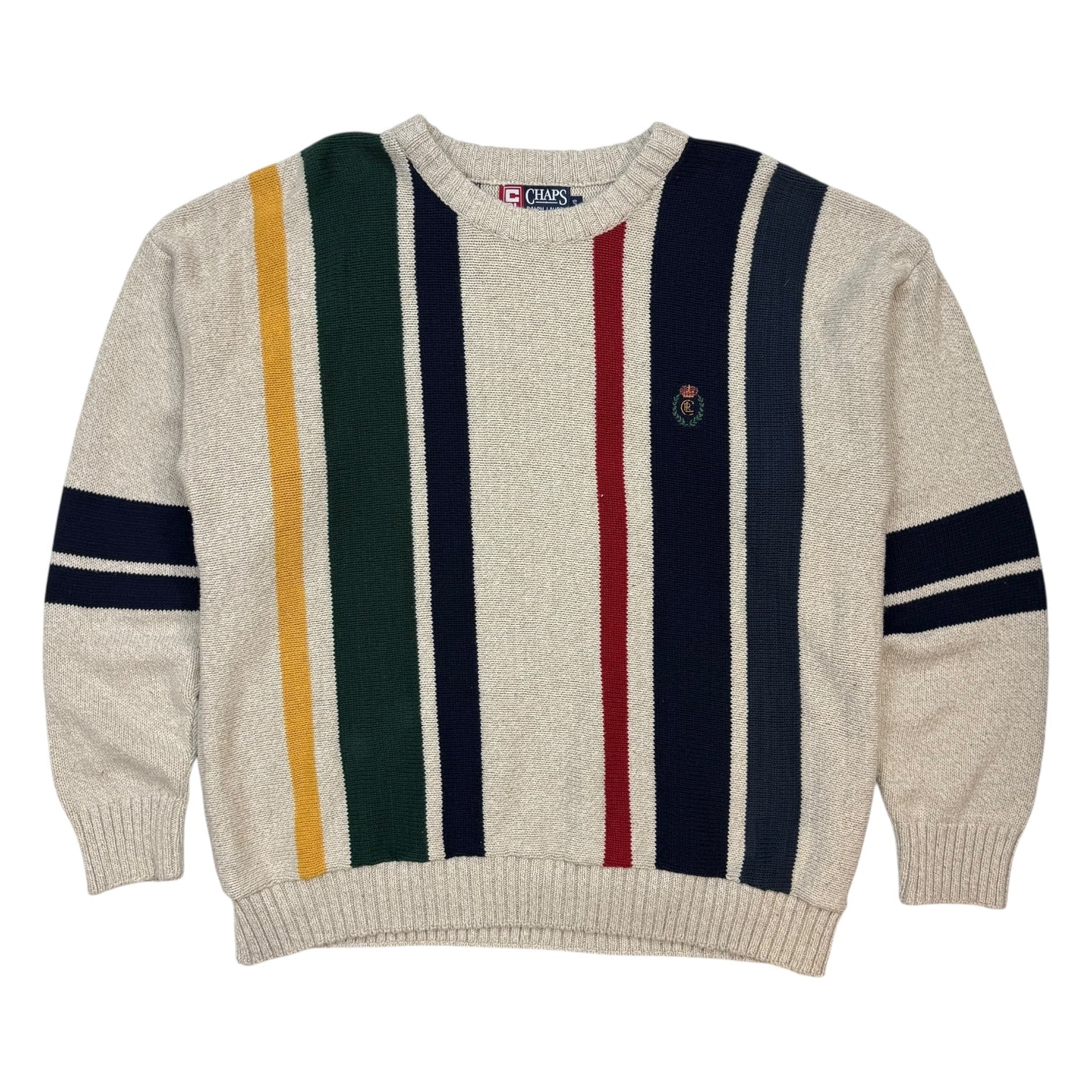 Vintages Chaps By Ralph Lauren Knit Sweater Multicolour