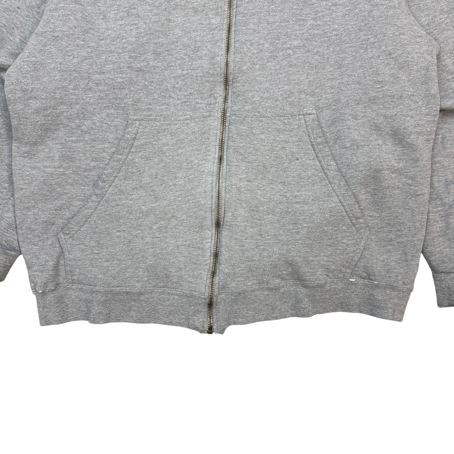Vintage Nike Zip Up Hoodie Grey