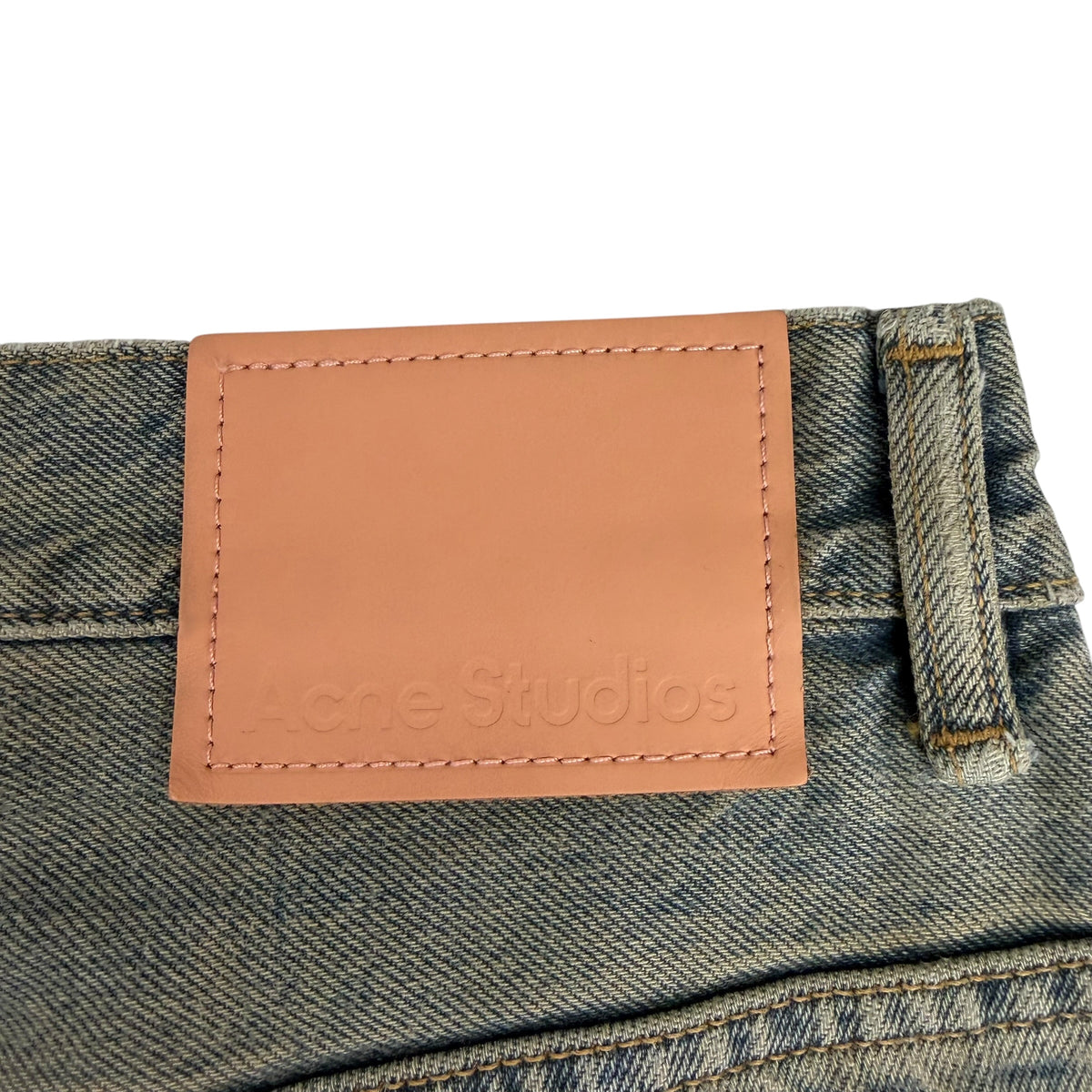 Acne Studios 2021M Delta Jeans Washed Blue